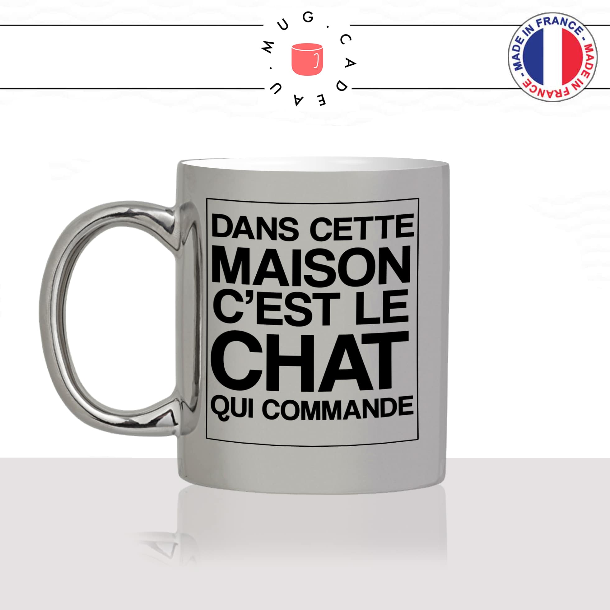 mug-tasse-argenté-silver-dans-cette-maison-chat-commande-animal-chaton-fun-café-thé-idée-cadeau-original-personnalisée-min