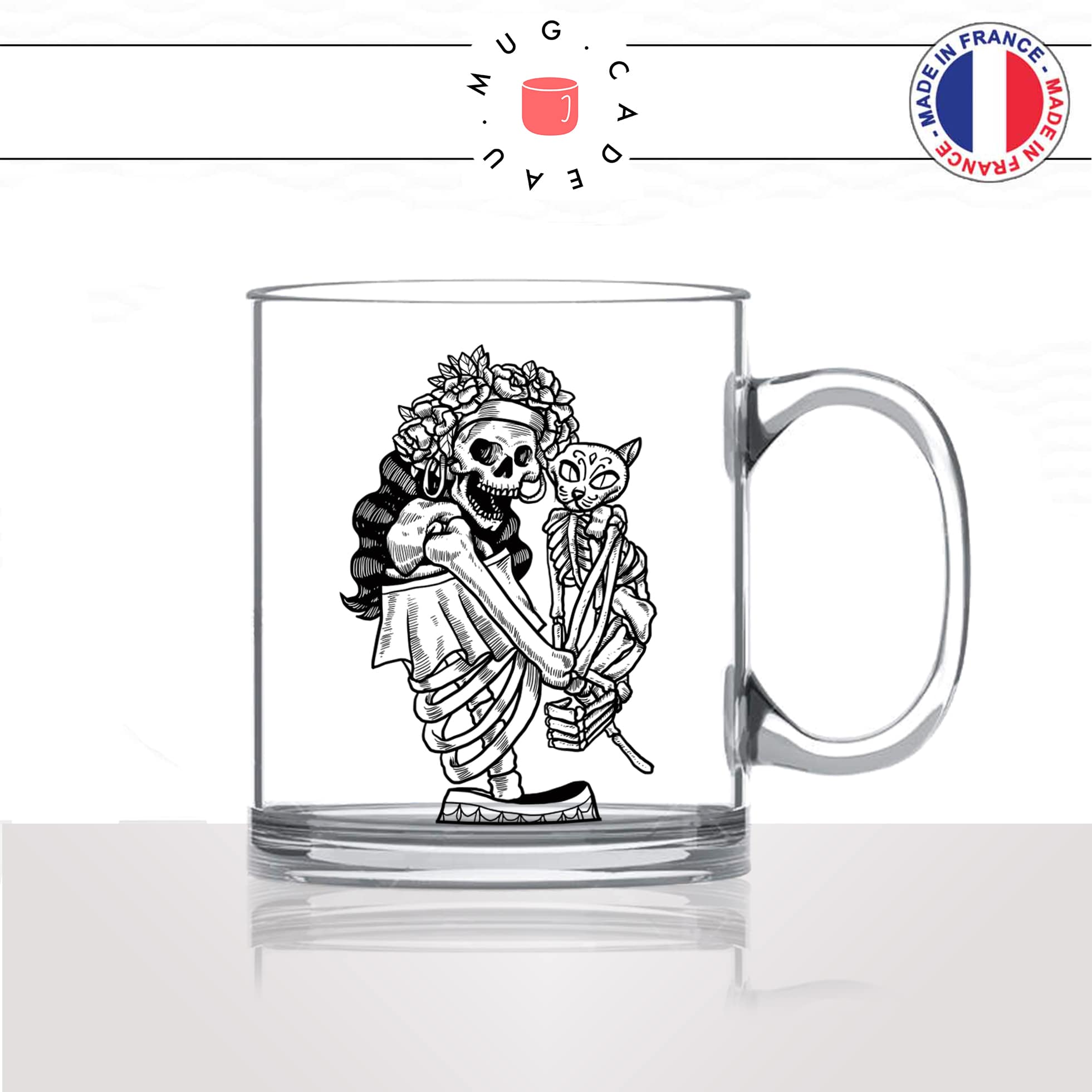 mug-tasse-en-verre-transparent-glass-animaux-déco-vieille-fille-squelette-chats-animal-chaton-dessin-noir-fun-café-thé-idée-cadeau-original-personnalisable2-min