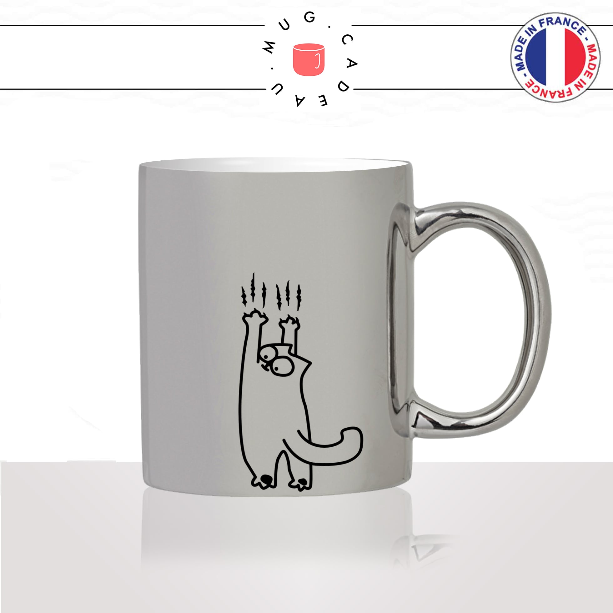 mug-tasse-argenté-silver-griffes-griffures-chats-animal-chaton-dessin-noir-fun-café-thé-idée-cadeau-original-personnalisé2-min
