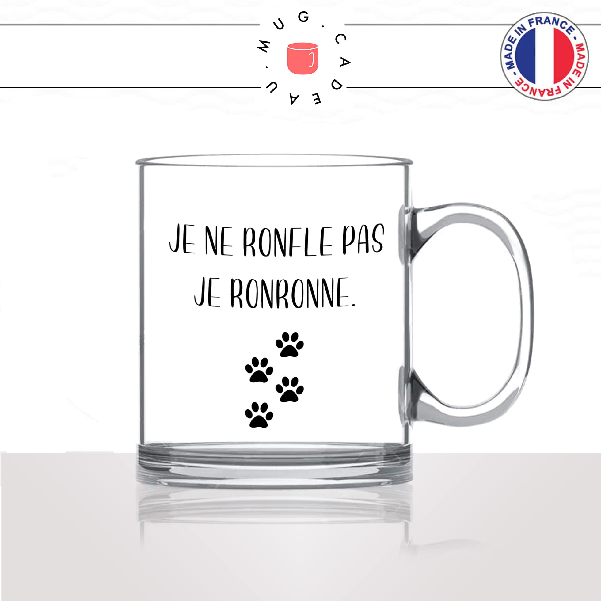 mug-tasse-en-verre-transparent-je-ronfle-pas-je-ronronne-chat-cat-humour-mignon-animal-chaton-noir-fun-café-thé-idée-cadeau-original-personnalisé2-min