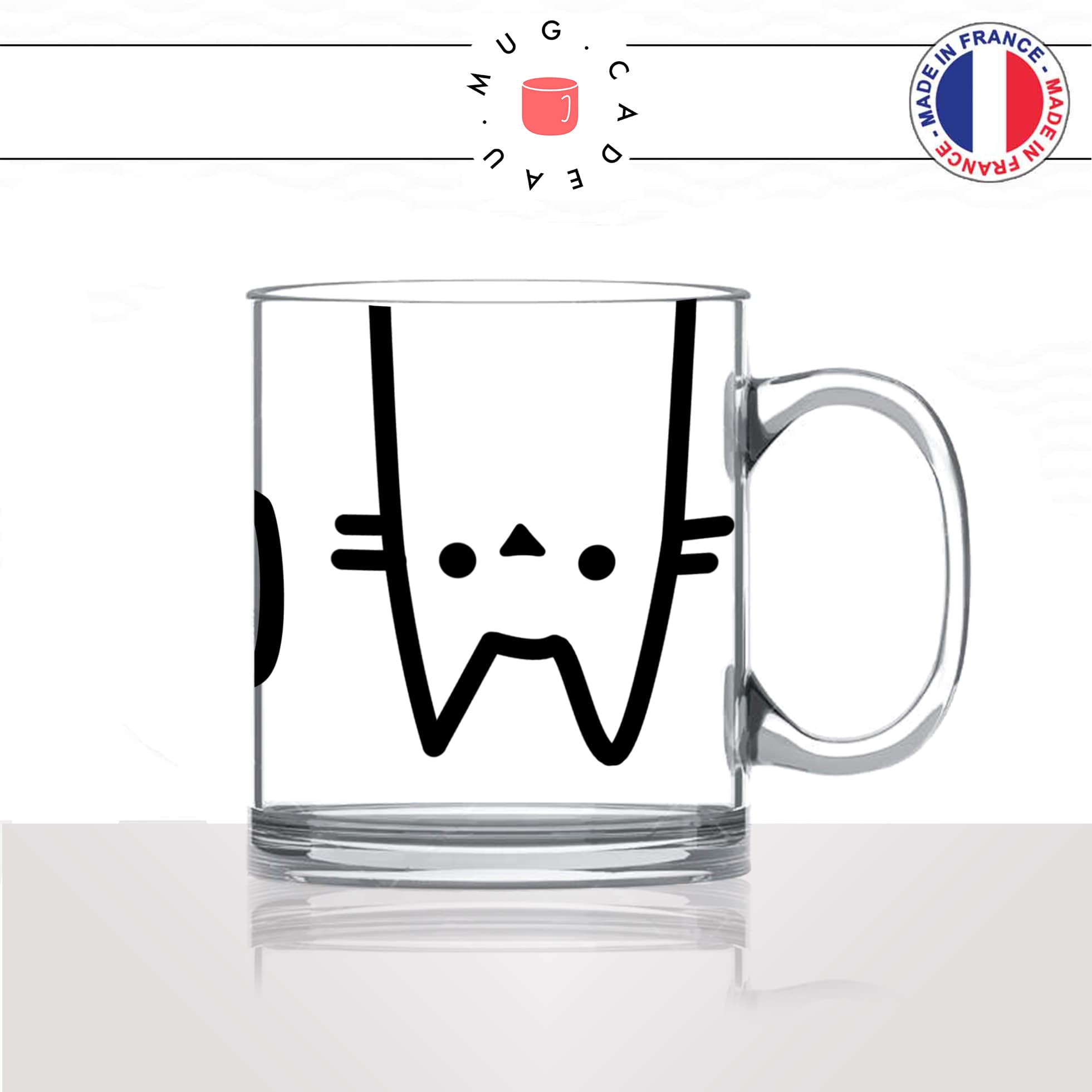 mug-tasse-en-verre-transparent-meow-miaou-tete-moustache-chat-mignon-animal-chaton-noir-fun-café-thé-idée-cadeau-original-personnalisé2-min