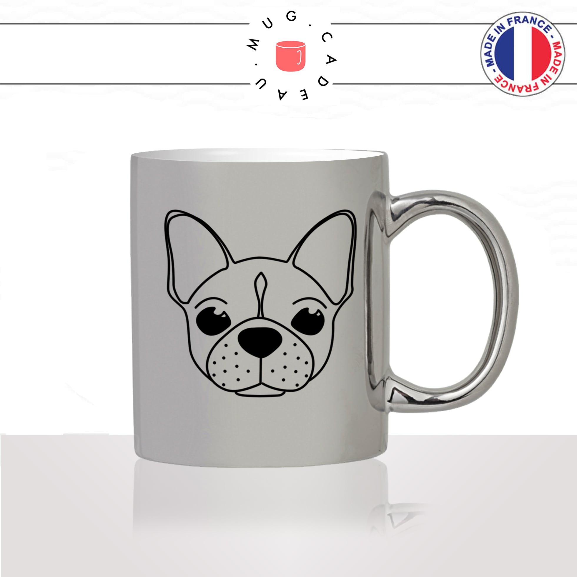 tasse-mug-argenté-silver-argent-tete-de-chien-race-bulldog-pug-amour-mignon-animal-chiot-noir-fun-café-thé-idée-cadeau-original-personnalisé2-min