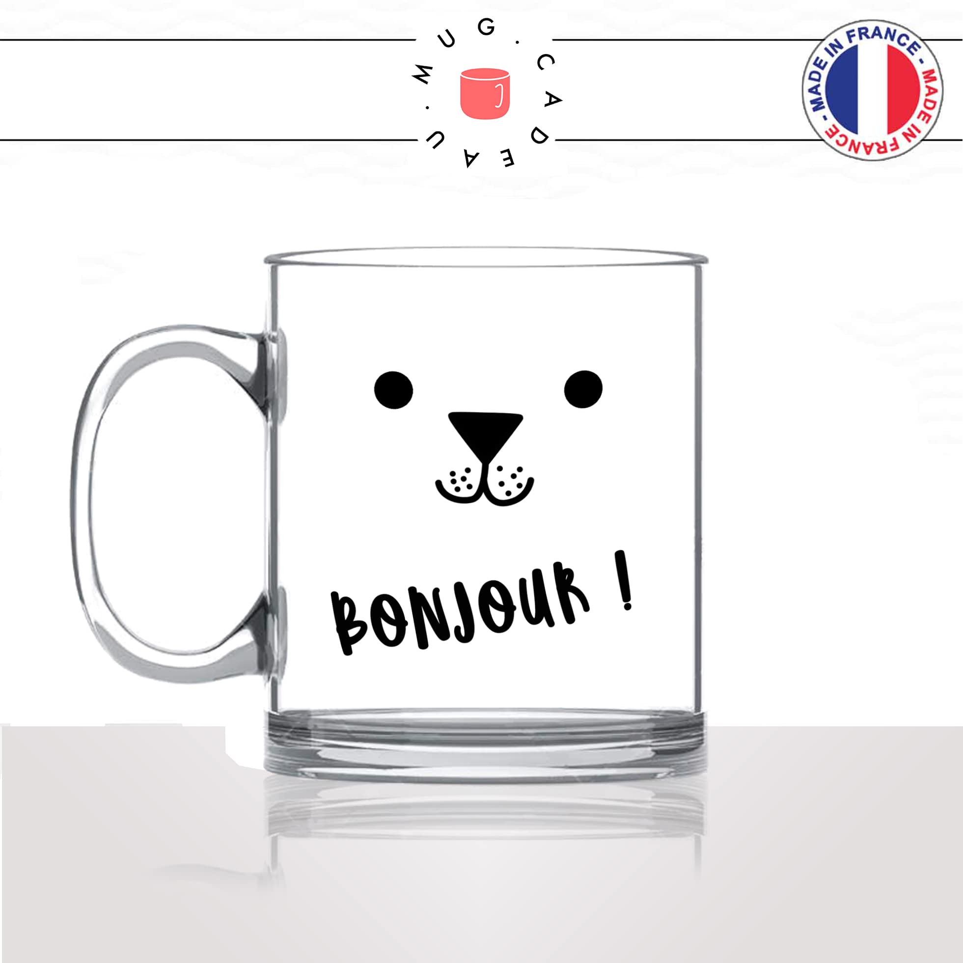 mug-tasse-en-verre-transparent-glass-ours-bonjour-matin-reveil-dessin-drole-mignon-animal-noir-fun-café-thé-idée-cadeau-original-personnalisé-min
