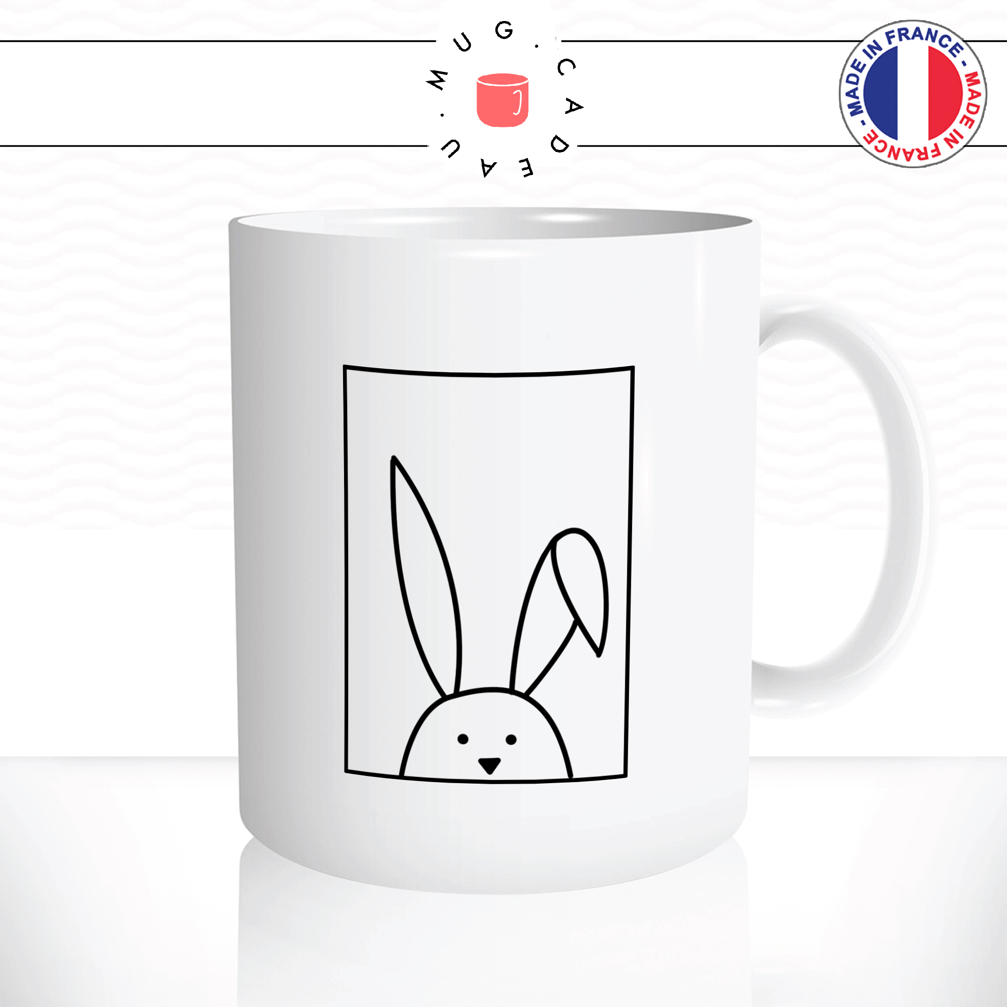 mug-tasse-ref5-lapin-dessin-noir-carre-cafe-oreilles-tete-cafe-the-mugs-tasses-personnalise-anse-droite