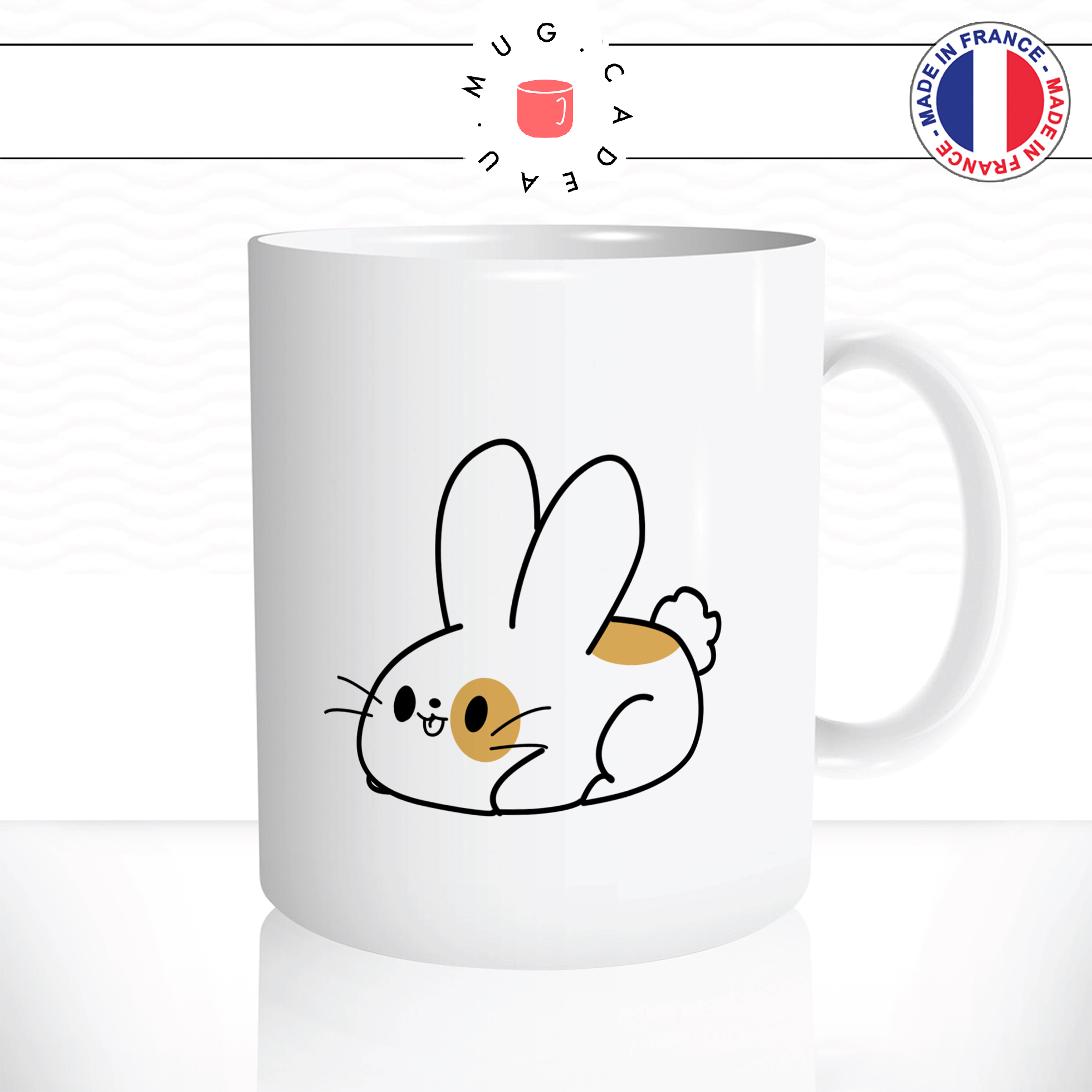 mug-tasse-ref6-lapin-blanc-taches-orange-mignon-cafe-the-mugs-tasses-personnalise-anse-droite