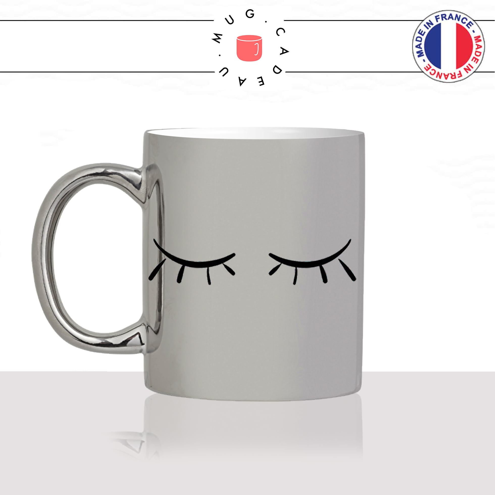 mug-tasse-silver-argenté-argent-cils-femme-joli-dessin-mignon-animal-noir-fun-café-thé-idée-cadeau-original-personnalisé-min