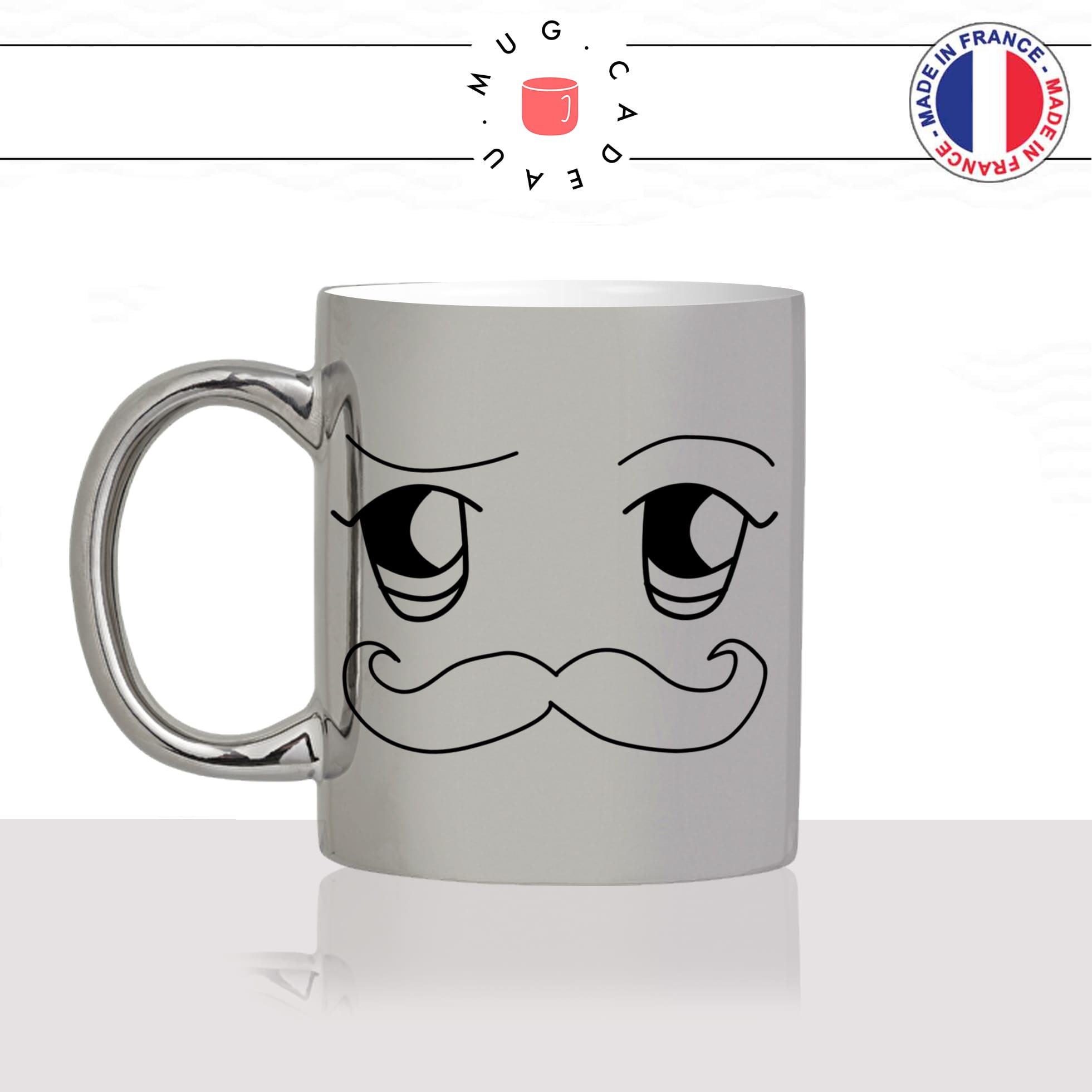 mug-tasse-silver-argenté-argent-moustache-homme-kawaii-dessin-mignon-animal-noir-fun-café-thé-idée-cadeau-original-personnalisé-min