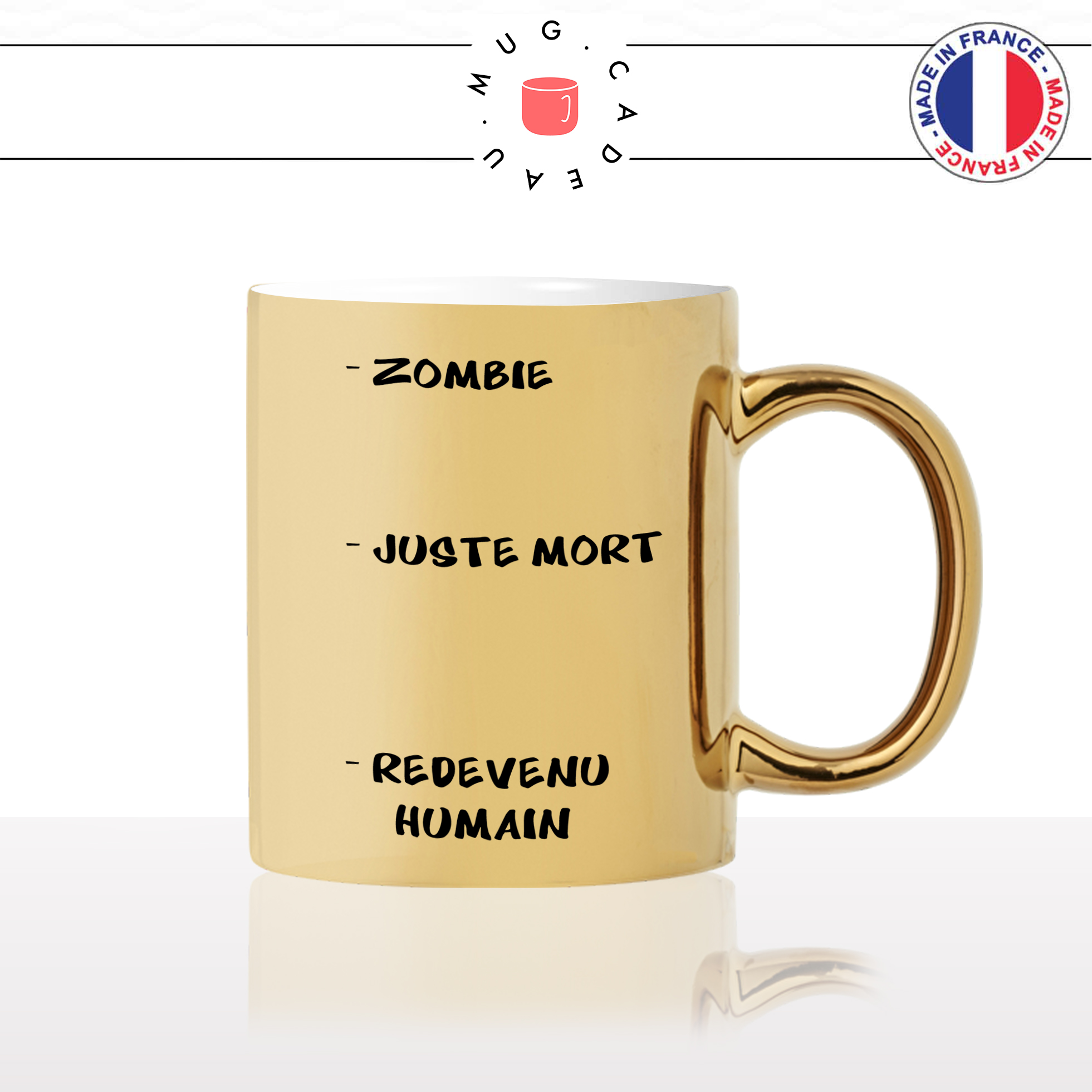 mug-tasse-doré-or-gold-zombie-mort-humain-niveau-matin-reveil-collegue-travail-cool-humour-fun-idée-cadeau-personnalisé-café-thé-min2