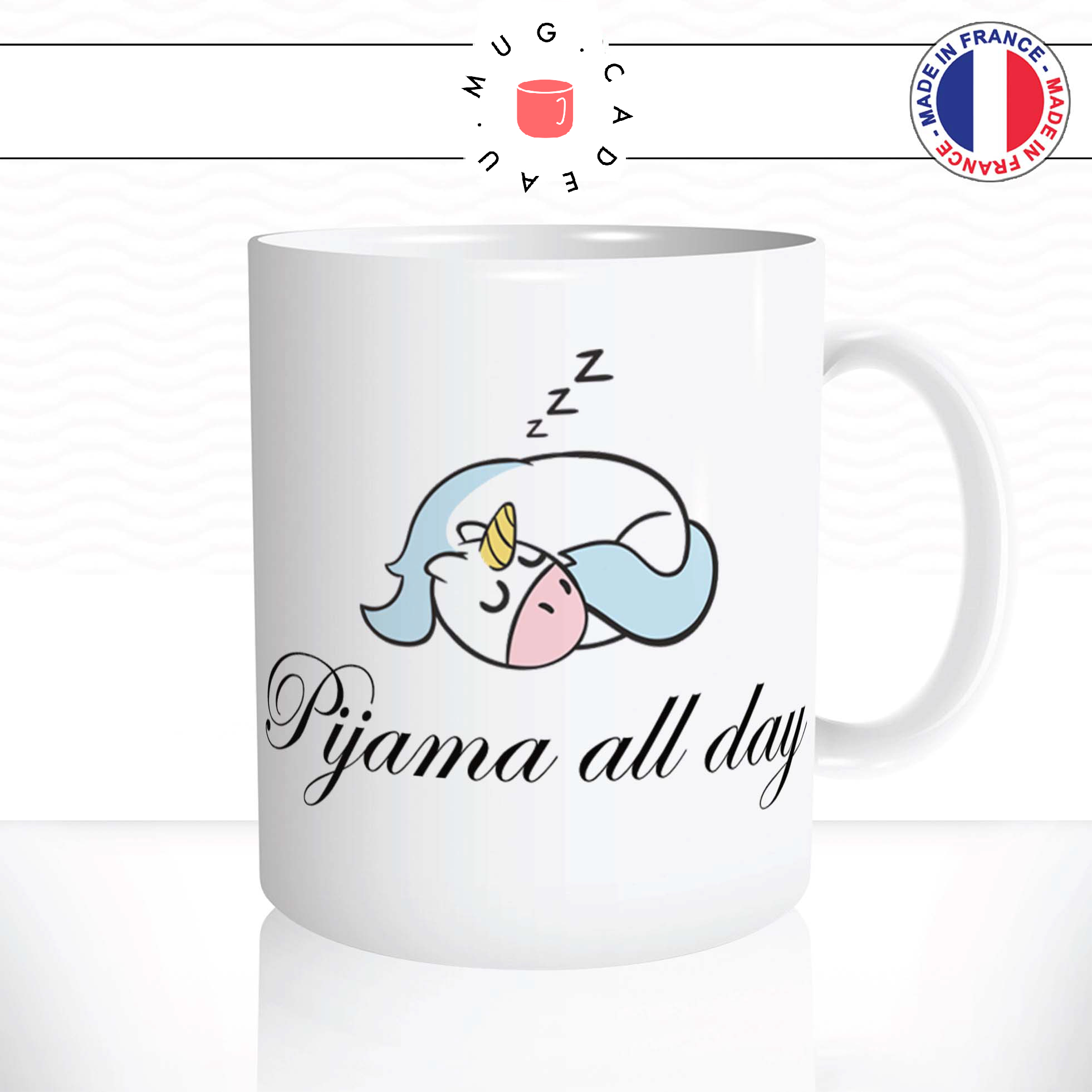 mug-tasse-ref7-licorne-dort-pijama-all-day-cafe-the-mugs-tasses-personnalise-anse-droite