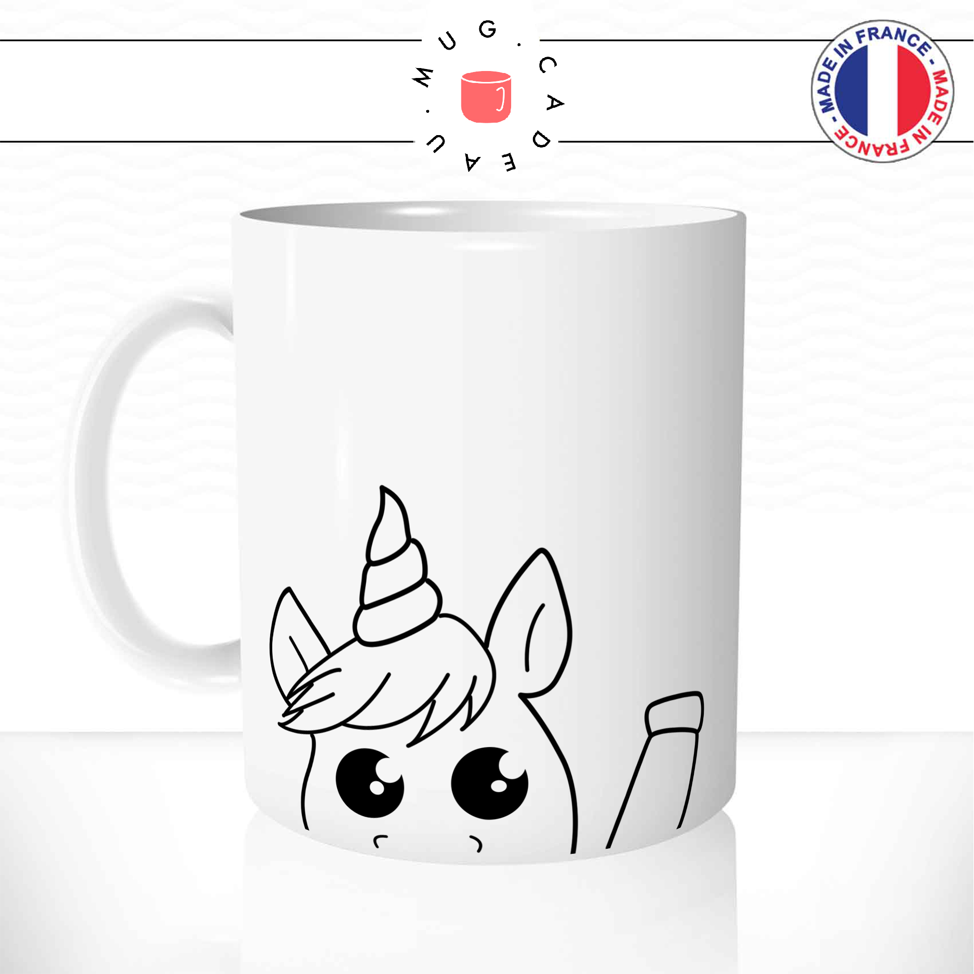 mug-tasse-ref11-licorne-noir-blanc-tete-cachee-cafe-the-mugs-tasses-personnalise-anse-gauche