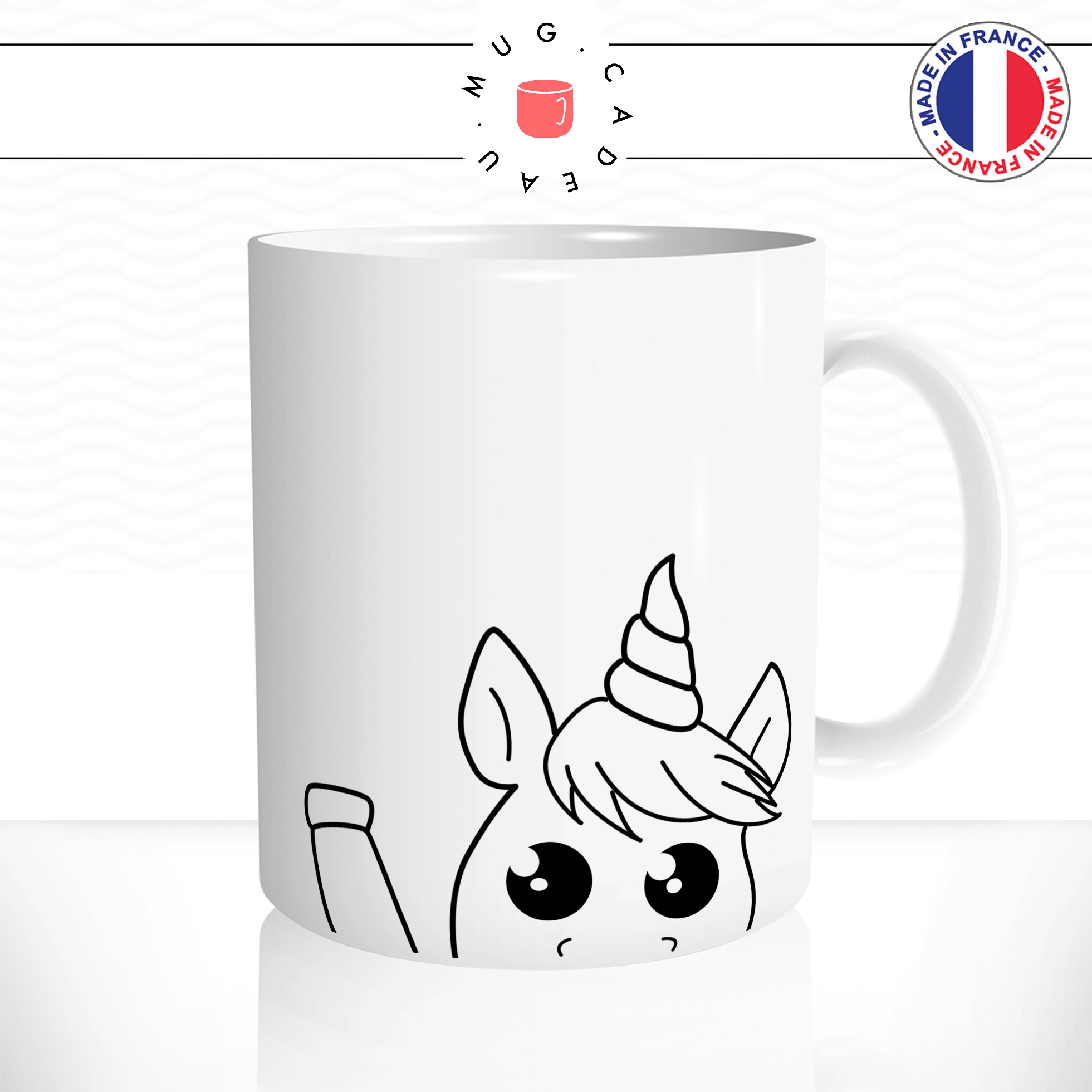 mug-tasse-ref11-licorne-noir-blanc-tete-cachee-cafe-the-mugs-tasses-personnalise-anse-droite