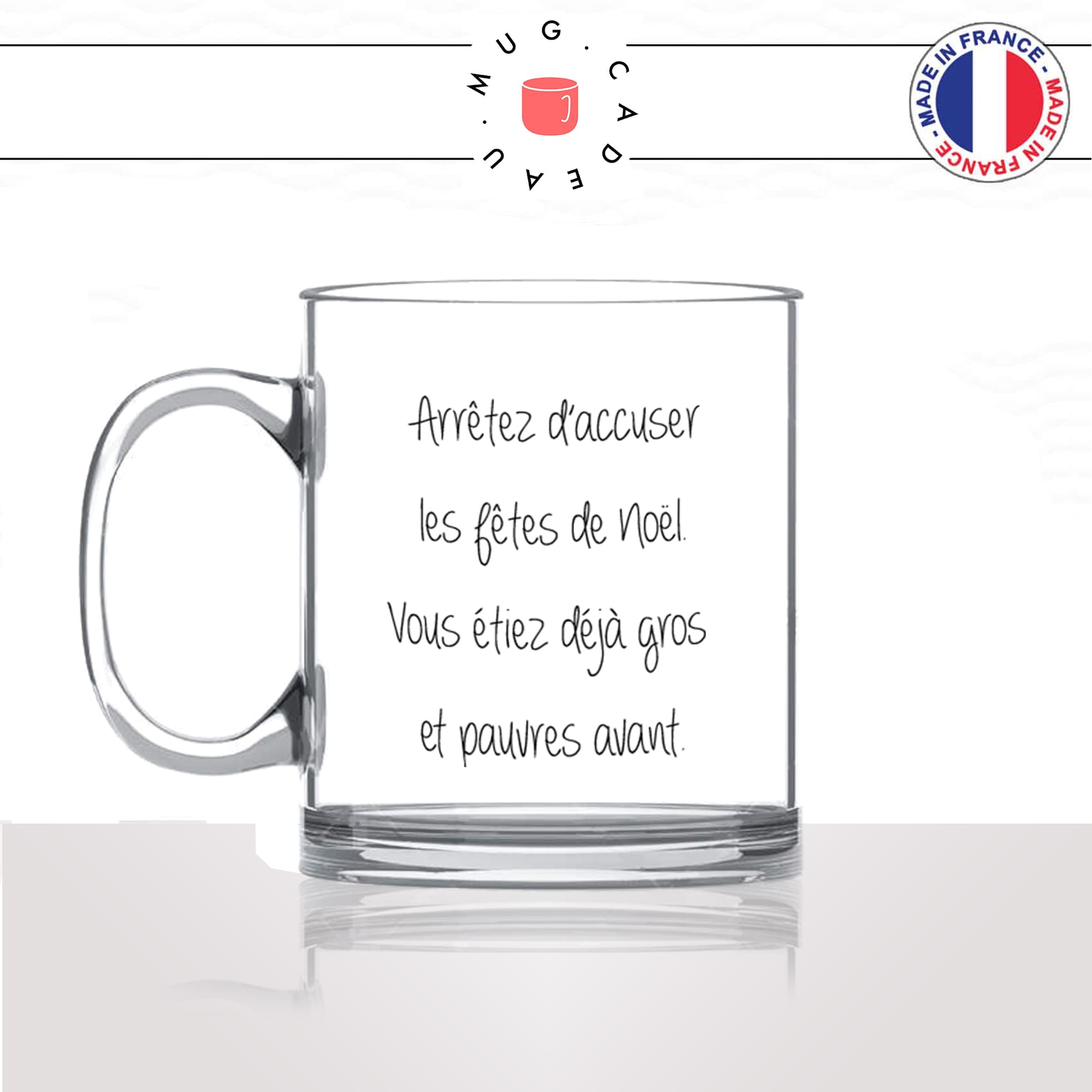 mug-tasse-en-verre-transparent-glass-fetes-de-noel-gros-pauvres-cadeau-repas-regime-francaise-humour-cons-idée-cadeau-fun-cool-café-thé-original
