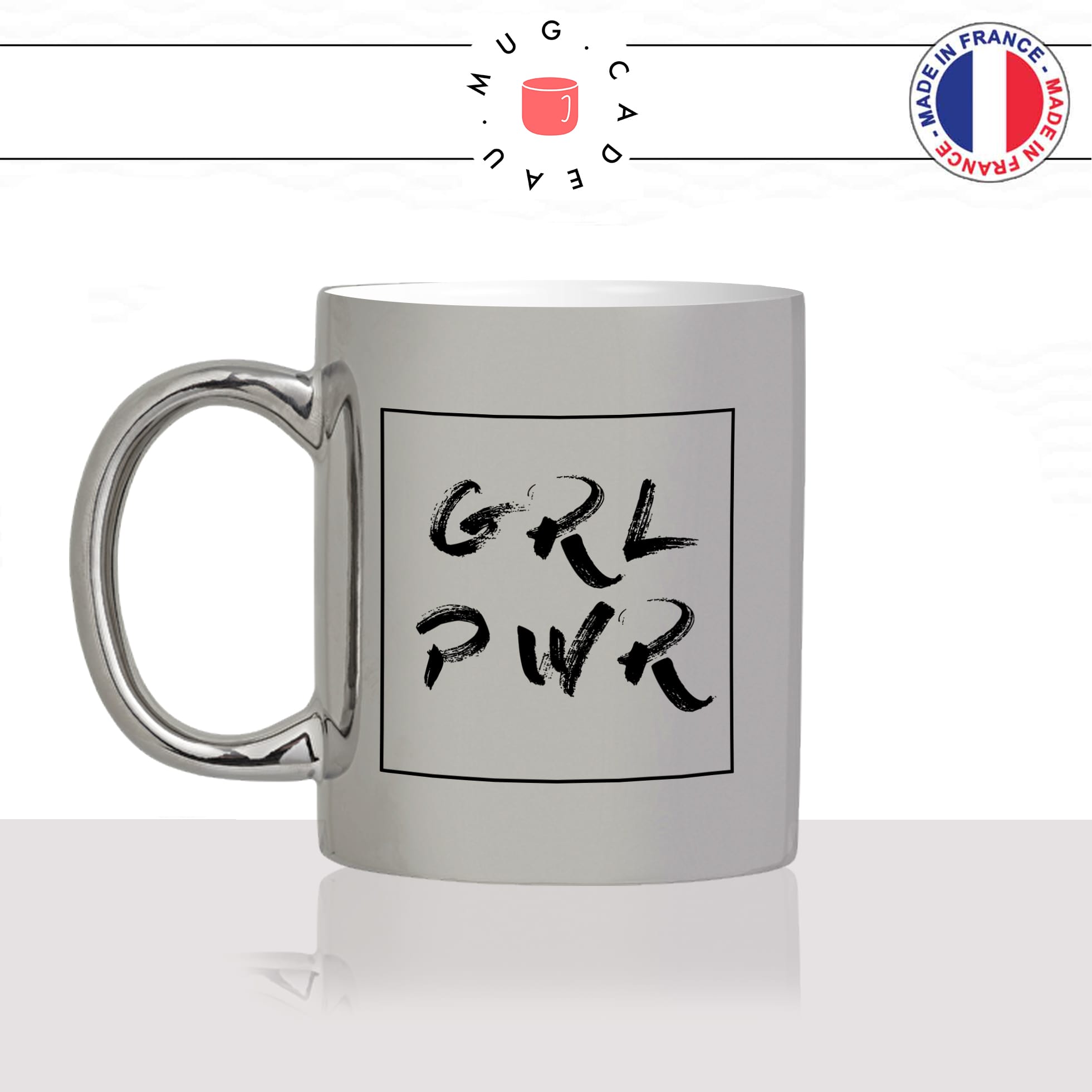 mug-tasse-argent-argenté-silver-girl-power-grl-pwr-feministe-femmecopine-collegue-patronne-humour-idée-cadeau-fun-cool-café-thé-original-min