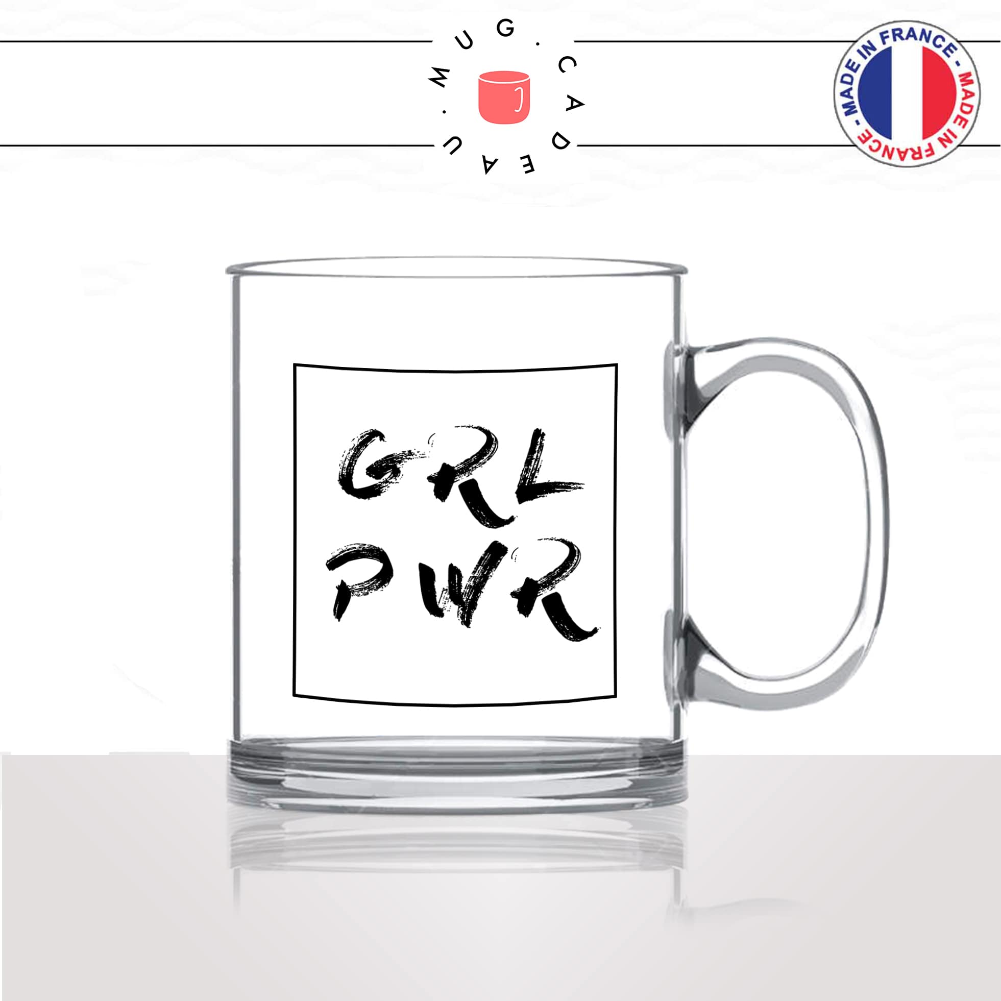 mug-tasse-en-verre-transparent-glass-girl-power-grl-pwr-feministe-femmecopine-collegue-patronne-humour-idée-cadeau-fun-cool-café-thé-original2-min