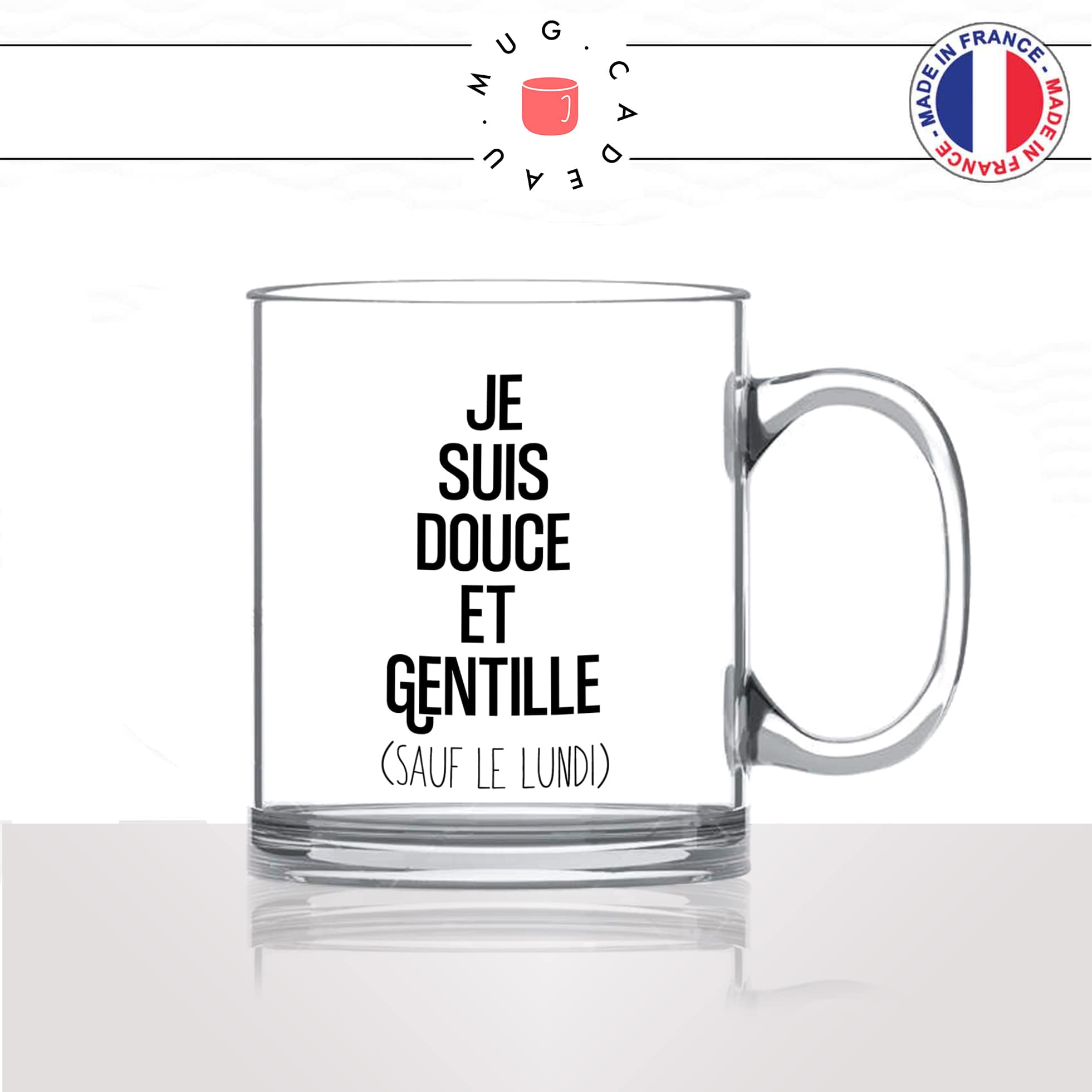 mug-tasse-en-verre-transparent-glass-douce-et-gentille-sauf-le-lundi-collegue-femme-travail-week-end-humour-idée-cadeau-fun-cool-café-thé-original2-min
