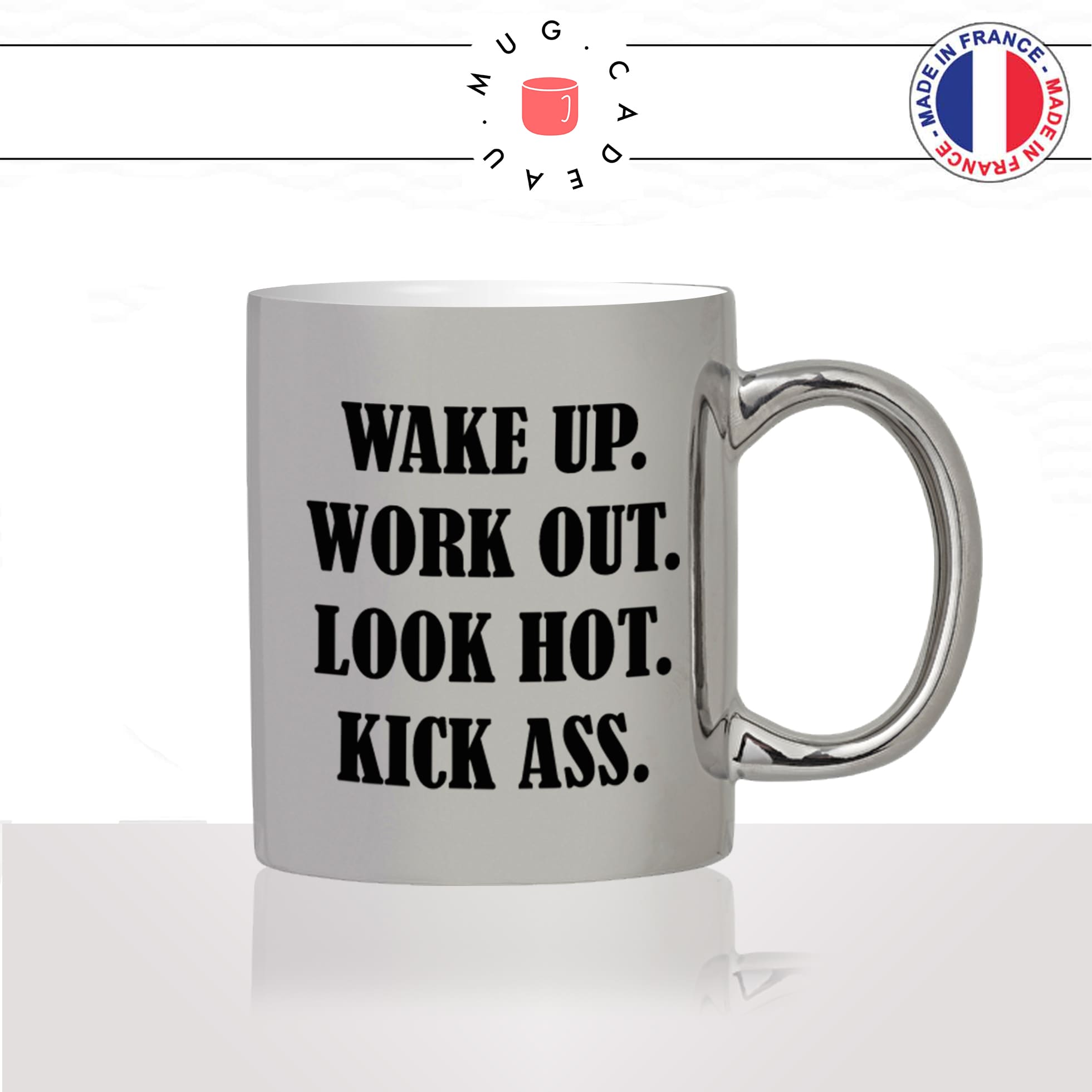 mug-tasse-argent-argenté-silver-wake-up-kick-ass-fitness-musculation-sport-collegue-motivation-humour-idée-cadeau-fun-cool-café-thé-original2-min