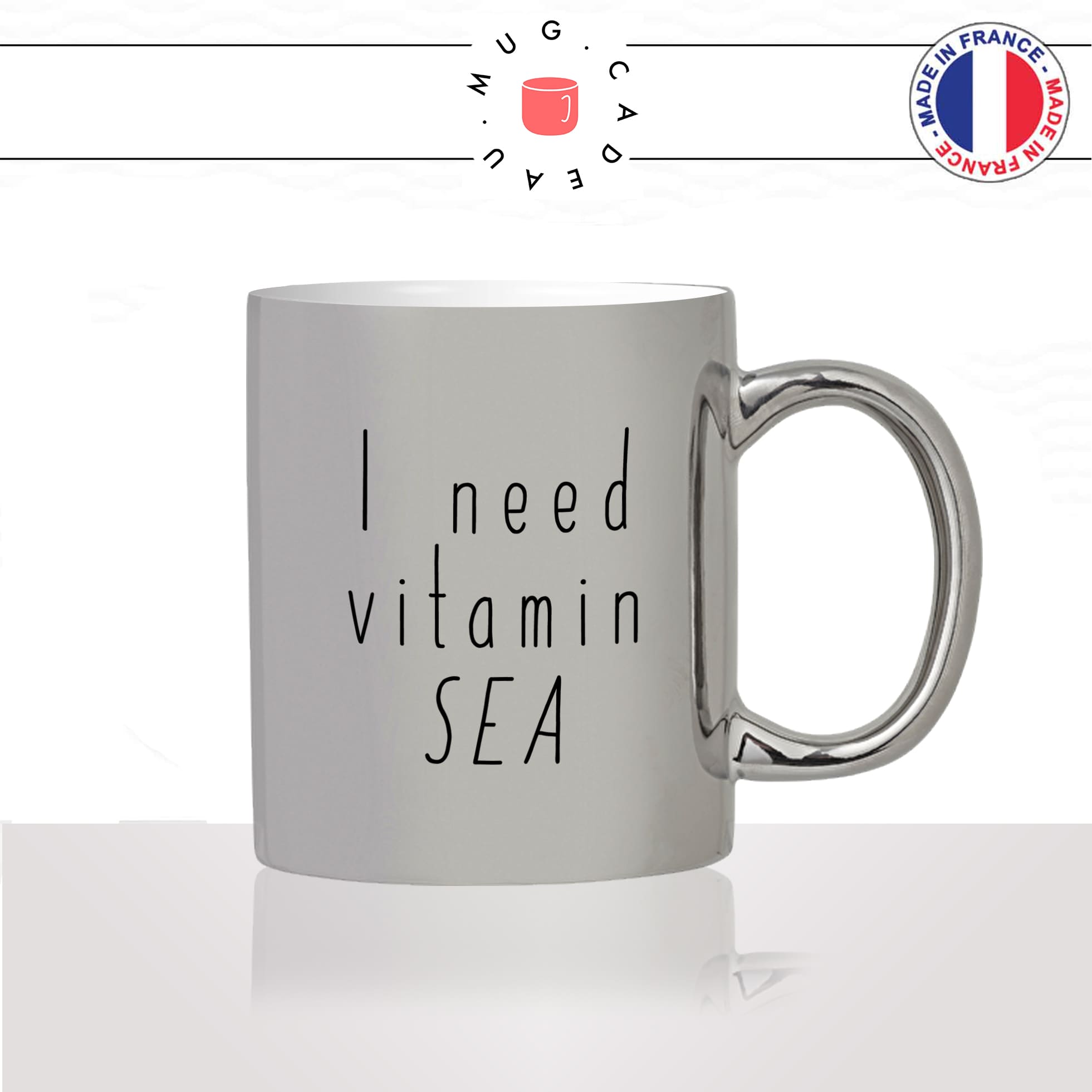 mug-tasse-argent-argenté-silver-i-need-vitamin-sea-mer-plage-anglais-voyage-travel-avion-vacance-humour-idée-cadeau-fun-cool-café-thé2