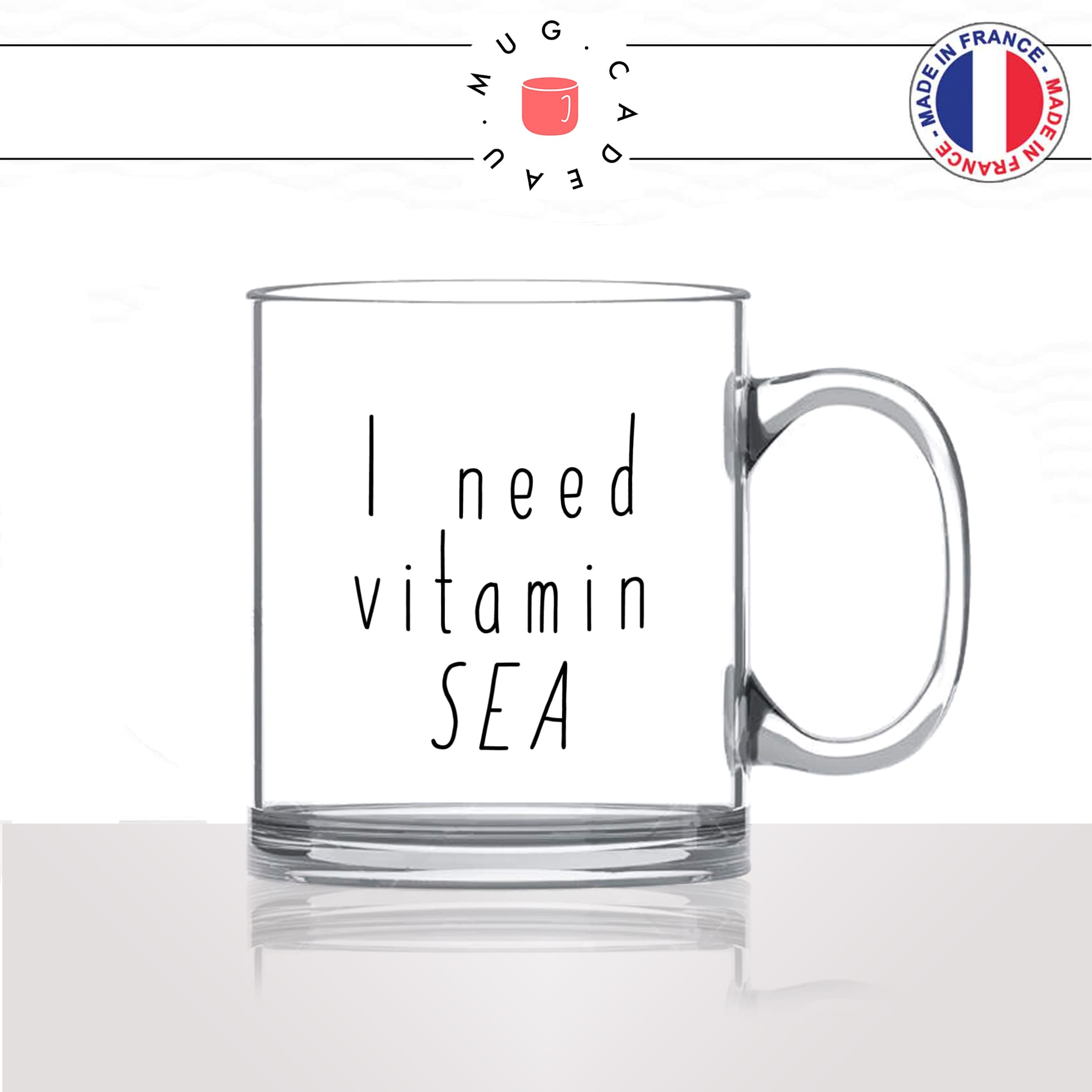mug-tasse-en-verre-transparent-glass-i-need-vitamin-sea-mer-plage-anglais-voyage-travel-avion-vacance-humour-idée-cadeau-fun-cool-café-thé2