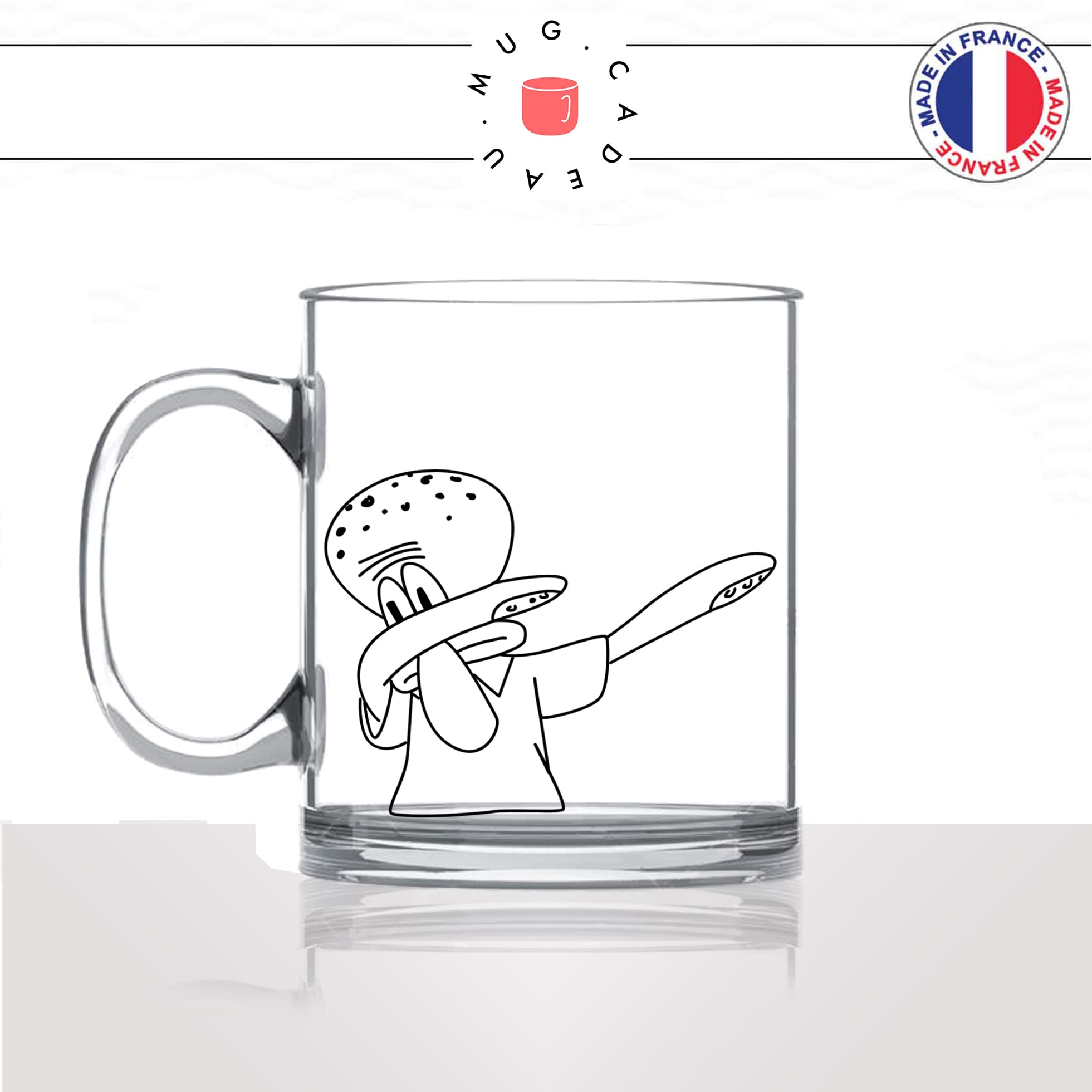 mug-tasse-en-verre-transparent-glass-carlos-dessin-animé-éponge-dhab-dab-danse-mignon-enfant-humour-idée-cadeau-fun-cool-café-thé