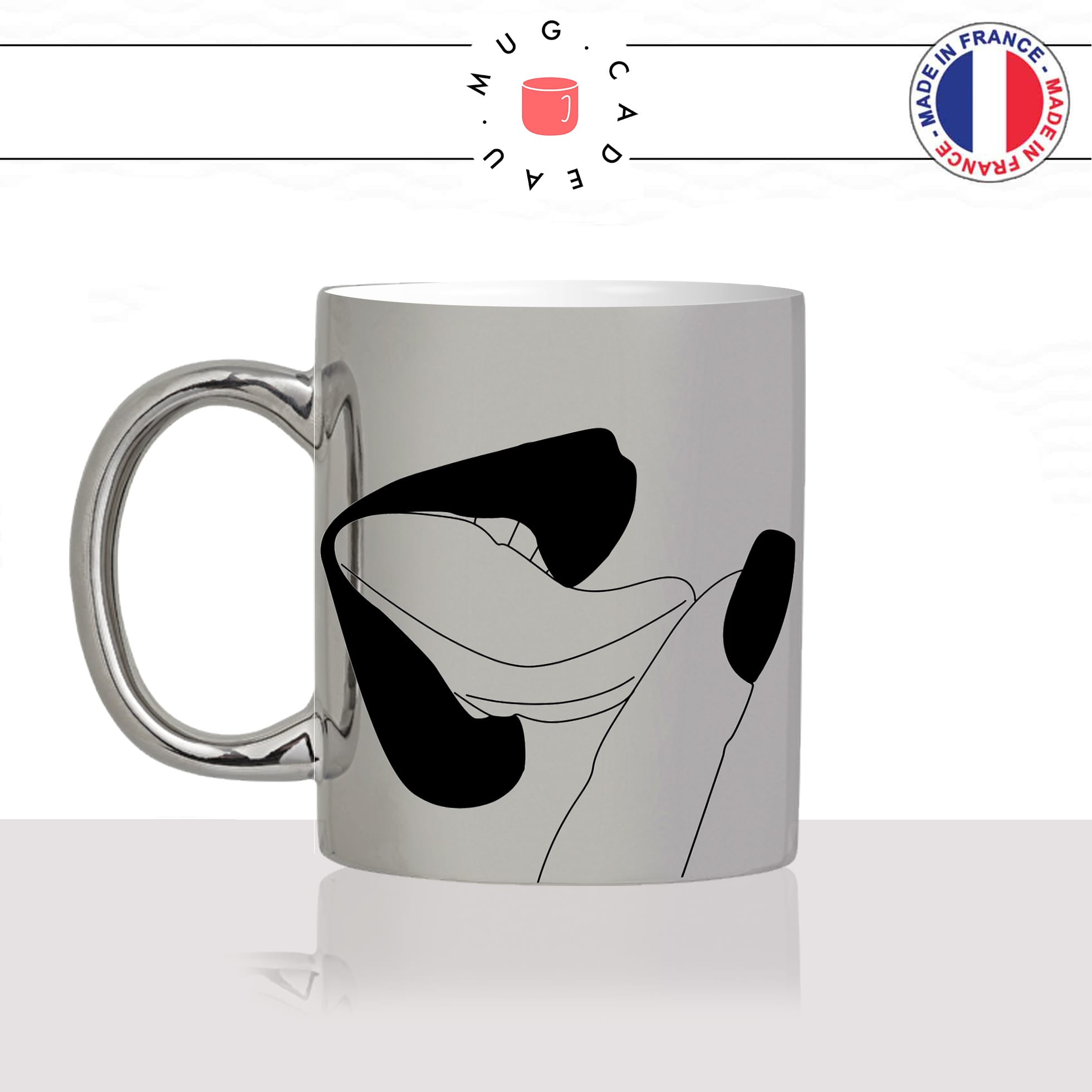 mug-tasse-argent-argenté-silver-femme-levres-langue-célibataire-sexy-doigt-bouche-decoration-abstrait-idée-cadeau-fun-cool-café-thé-min