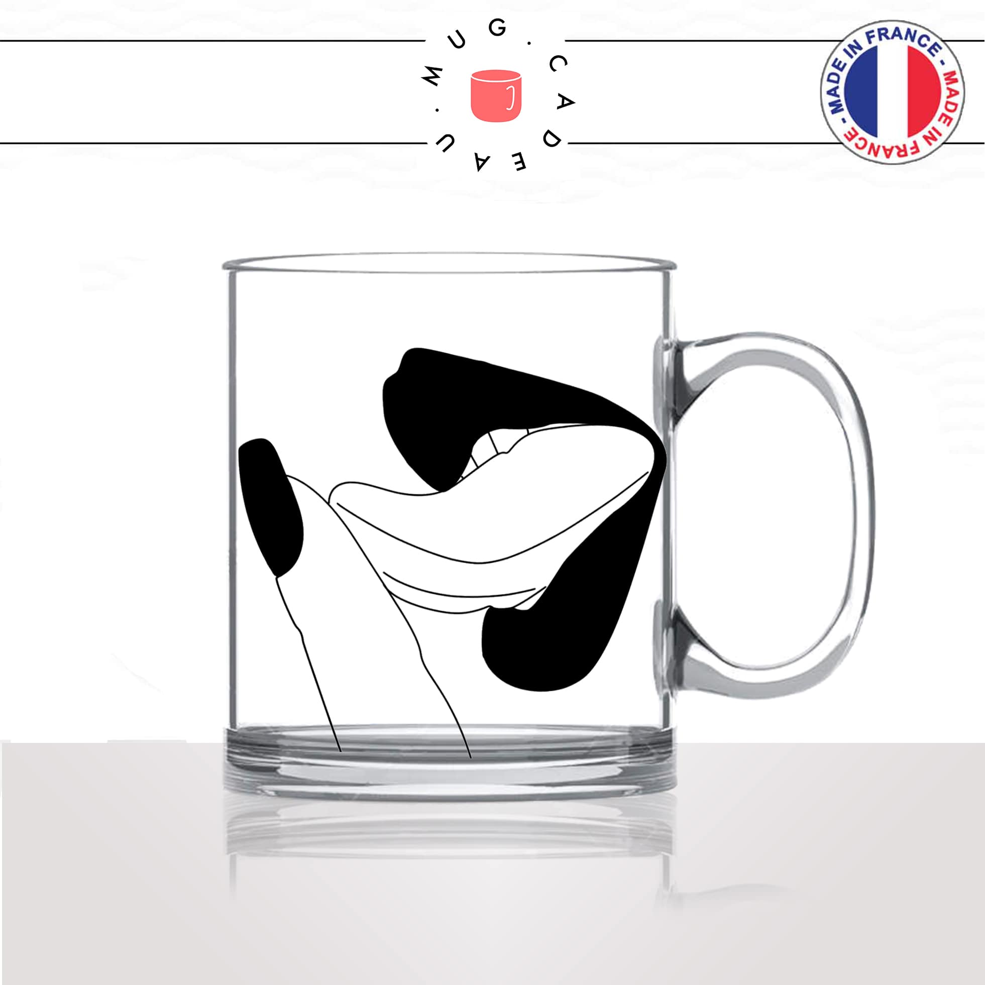 mug-tasse-en-verre-transparent-glass-femme-levres-langue-célibataire-sexy-doigt-bouche-decoration-abstrait-idée-cadeau-fun-cool-café-thé2-min