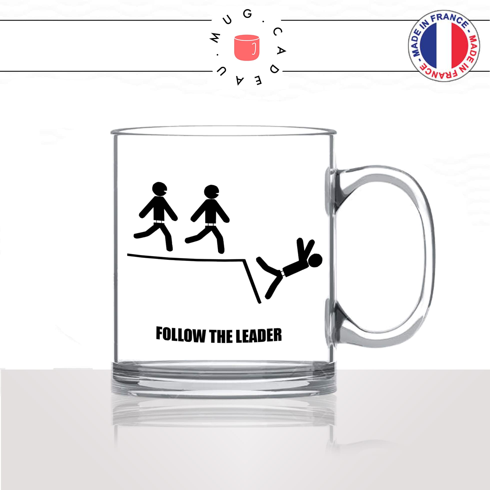 mug-tasse-en-verre-transparent-glass-follow-the-leader-suivez-le-chef-collegue-travail-ami-groupe-humour-idée-cadeau-fun-cool-café-thé2