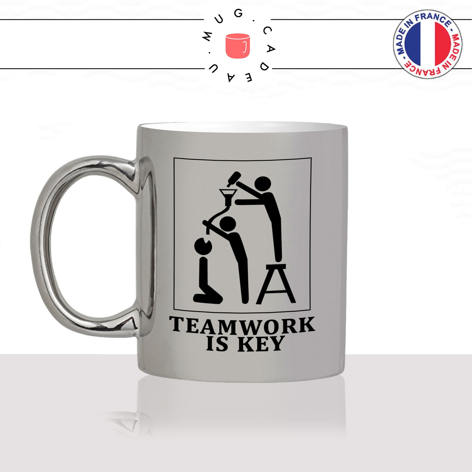 mug-tasse-argent-argenté-silver-team-work-is-key-alcool-apero-collegue-potes-amis-mecs-homme-boire-humour-idée-cadeau-fun-cool-café-thé