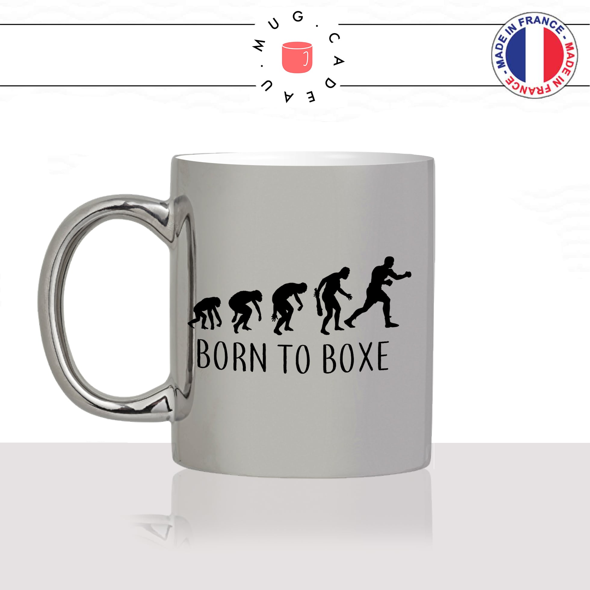 mug-tasse-argent-argenté-silver-born-to-boxe-sport--evolution-humaine-singe-primate-ring-homme-humour-idée-cadeau-fun-cool-café-thé-min