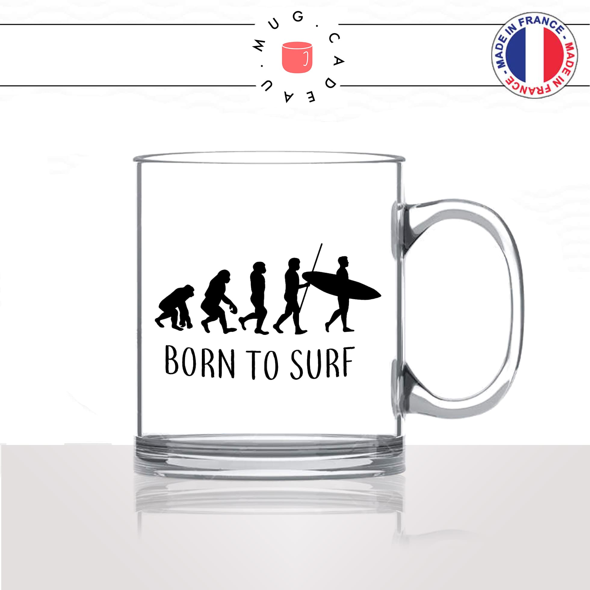 mug-tasse-en-verre-transparent-glass-born-to-surf-evolution-humaine-singe-sport-vague-mer-glisse-surfeur-humour-idée-cadeau-fun-cool-café-thé2