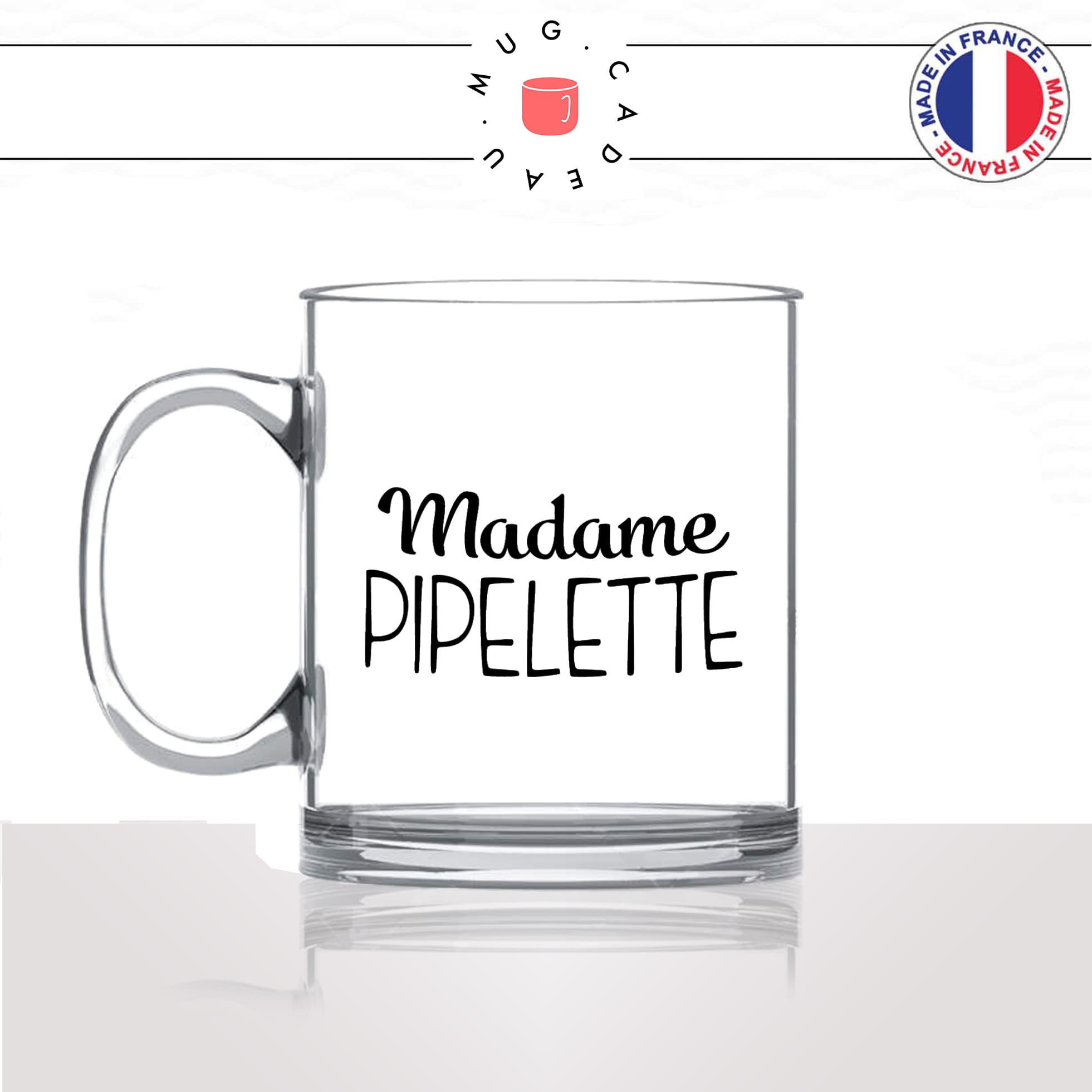 mug-tasse-en-verre-transparent-glass-femme-madame-pipelette-maitresse-ecole-collegue-copine-humour-idée-cadeau-fun-cool-café-thé