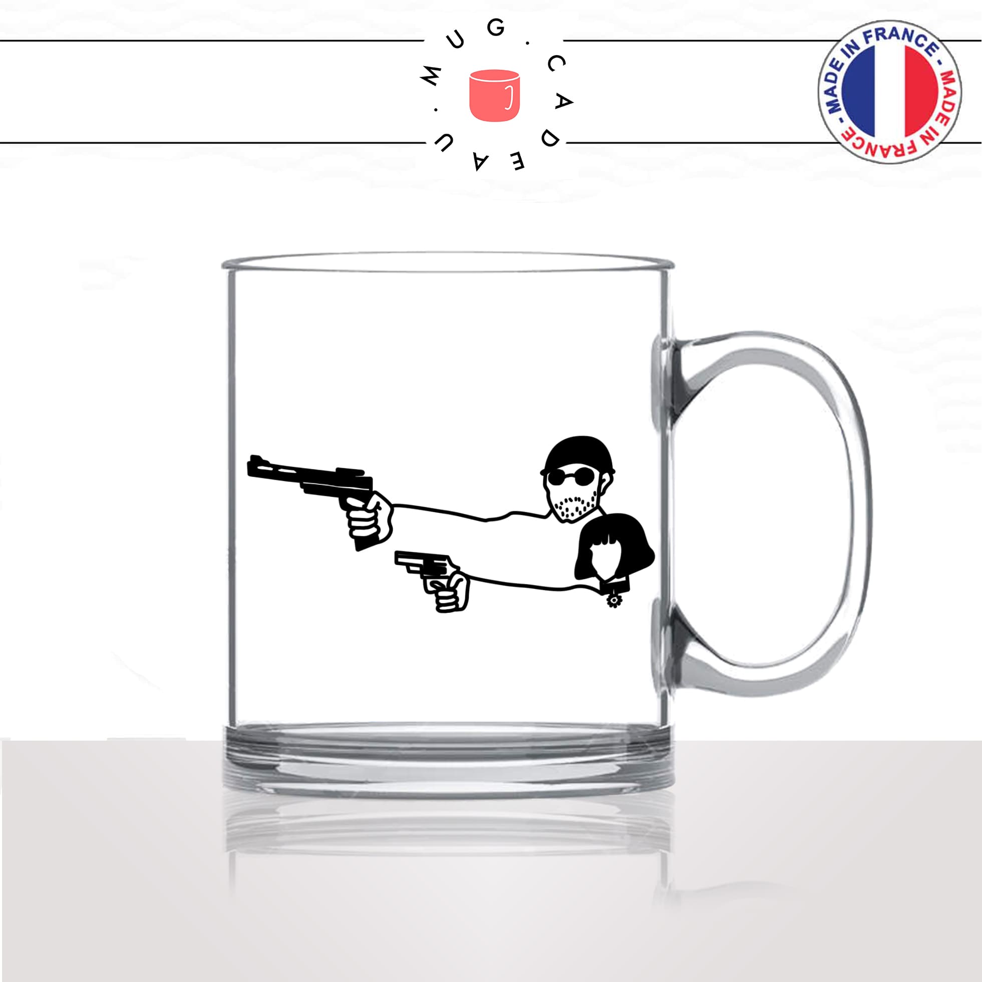 mug-tasse-en-verre-transparent-glass-film-francais-leon-jean-renaud-culte-france-dessin-fan-cinema-guns-arme-idée-cadeau-fun-cool-café-thé2