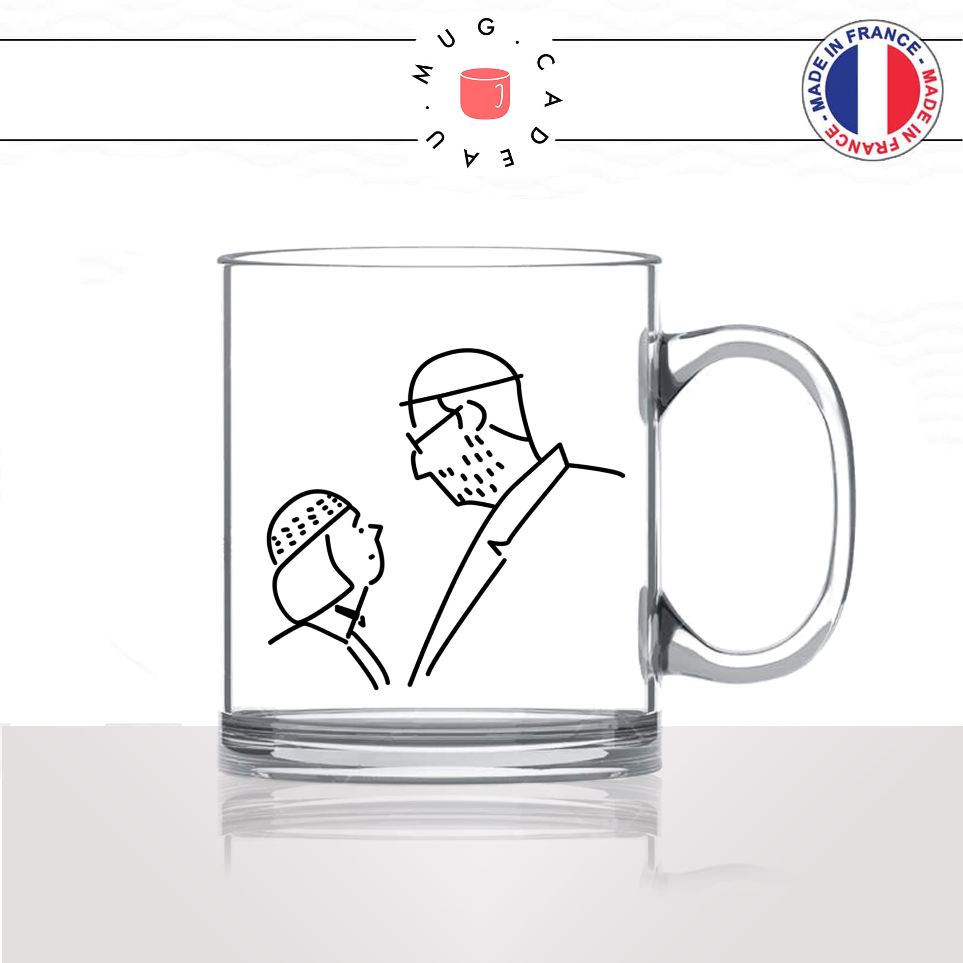 mug-tasse-en-verre-transparent-glass-film-francais-leon-jean-renaud-culte-france-dessin-fancinema-idée-cadeau-fun-cool-café-thé2