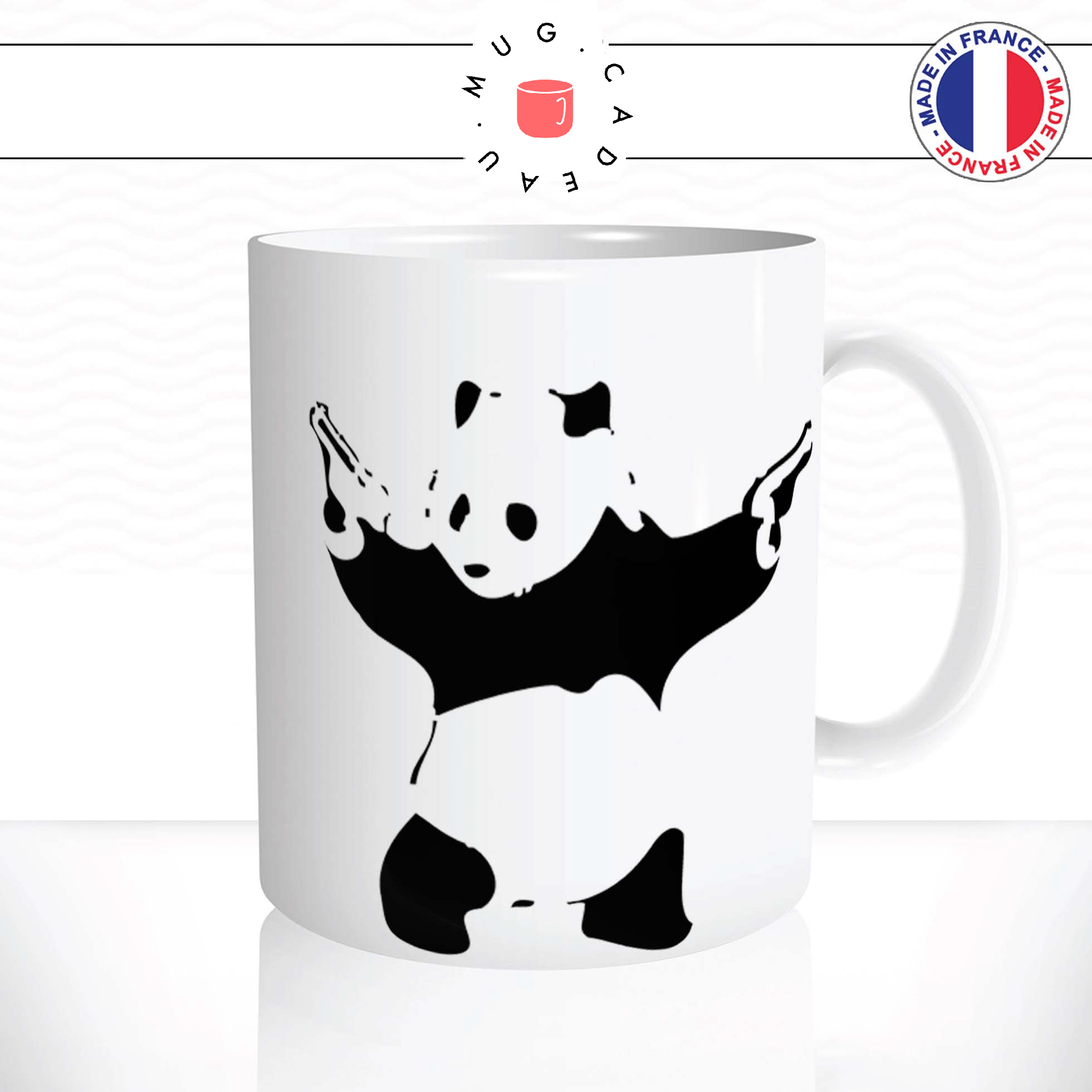 mug-tasse-ref23-panda-guns-pistolet-arme-art-rue-gangster-cafe-the-mugs-tasses-personnalise-anse-droite