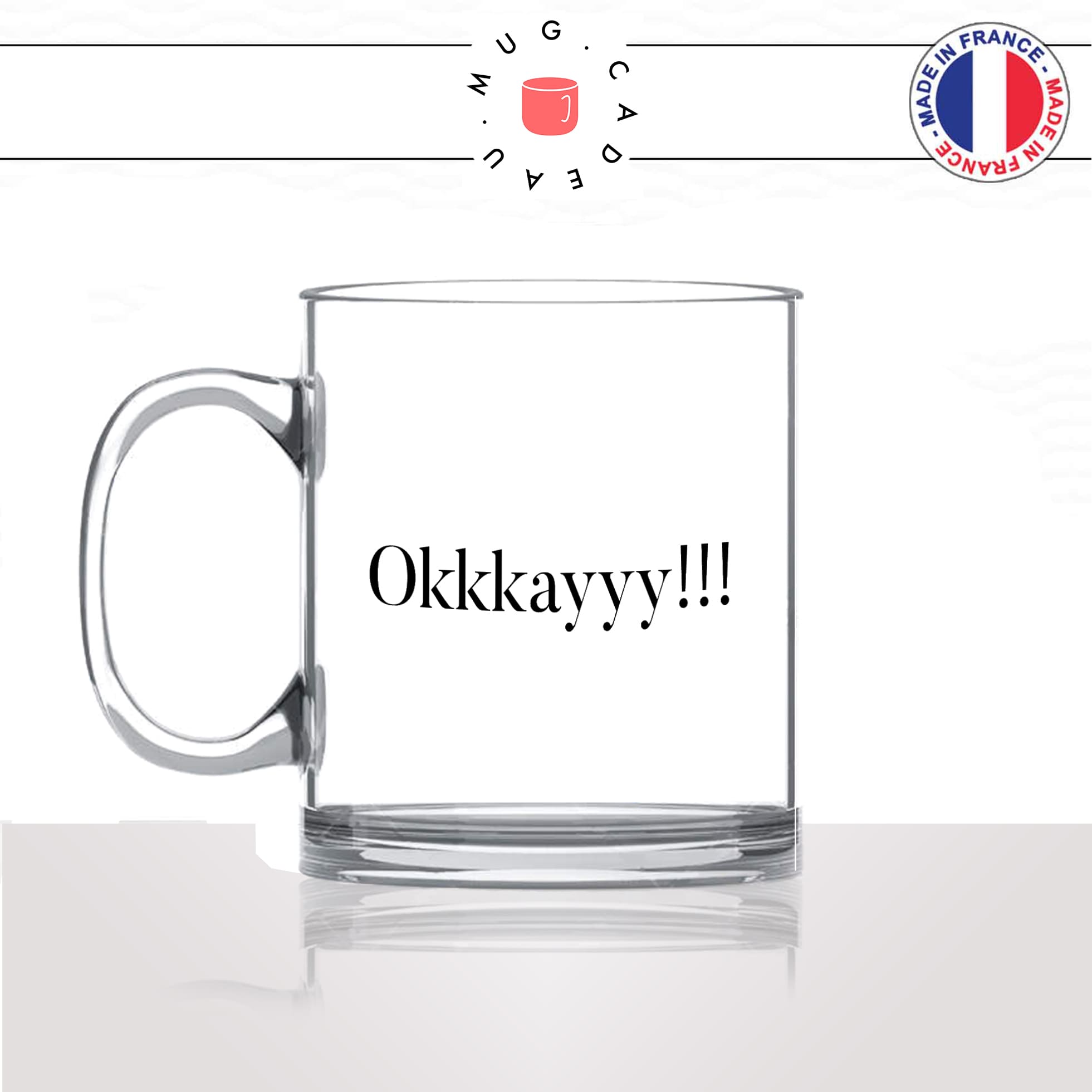 mug-tasse-en-verre-transparent-glass-film-les-visiteurs-okkkkay-ok-okay-clavier-collegue-humour-francais-idée-cadeau-fun-cool-café-thé