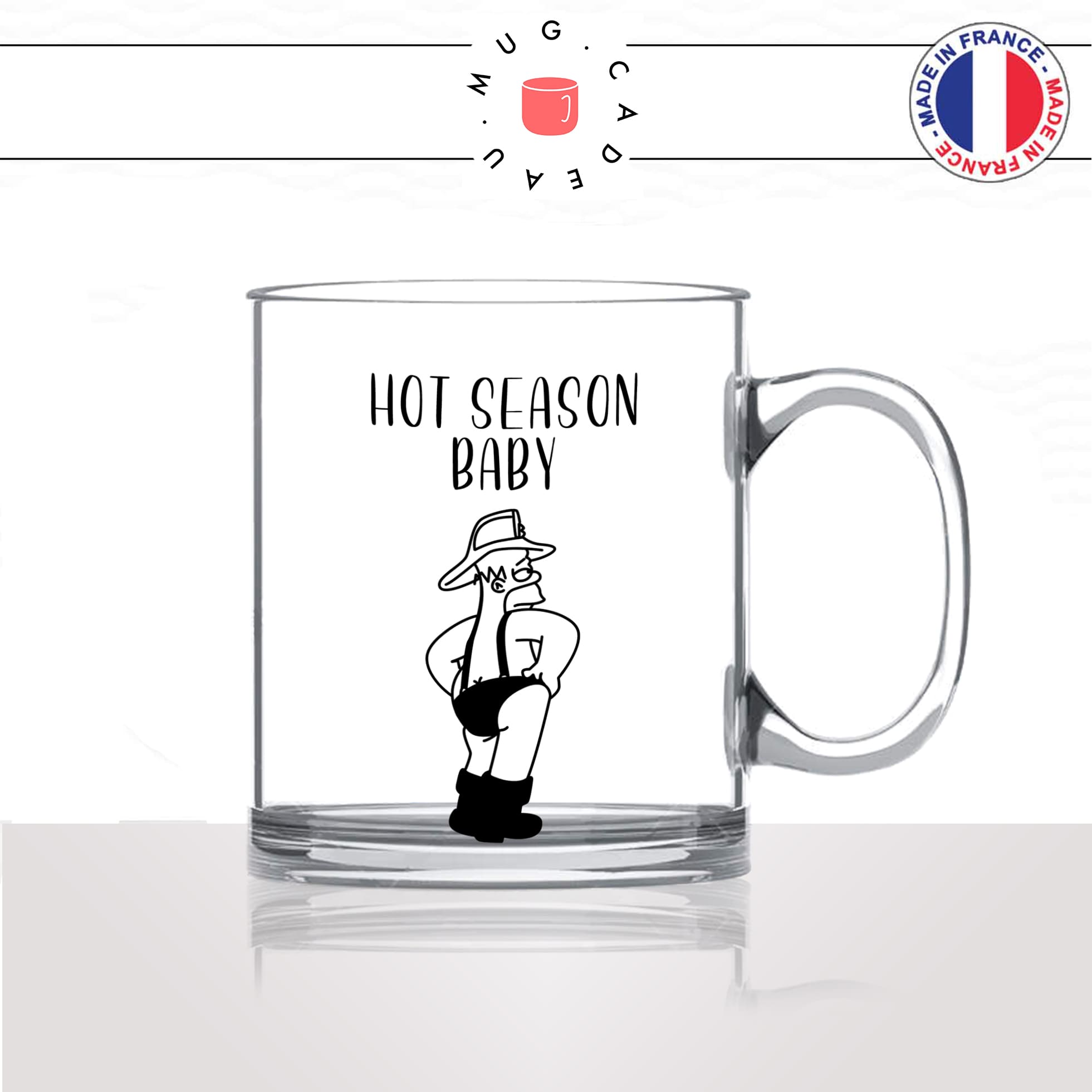 mug-tasse-en-verre-transparent-glass-film-série-simpsons-homer-pompier-hot-season-baby-fireman-metier-idée-cadeau-fun-cool-café-thé2