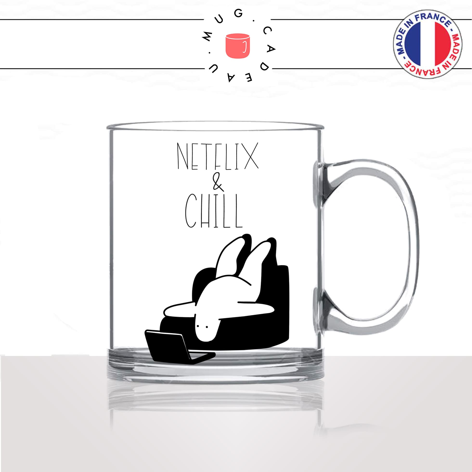 mug-tasse-en-verre-transparent-glass-netflix-and-chiill-canapé-serie-film-humour-confinement-idée-cadeau-fun-cool-café-thé2