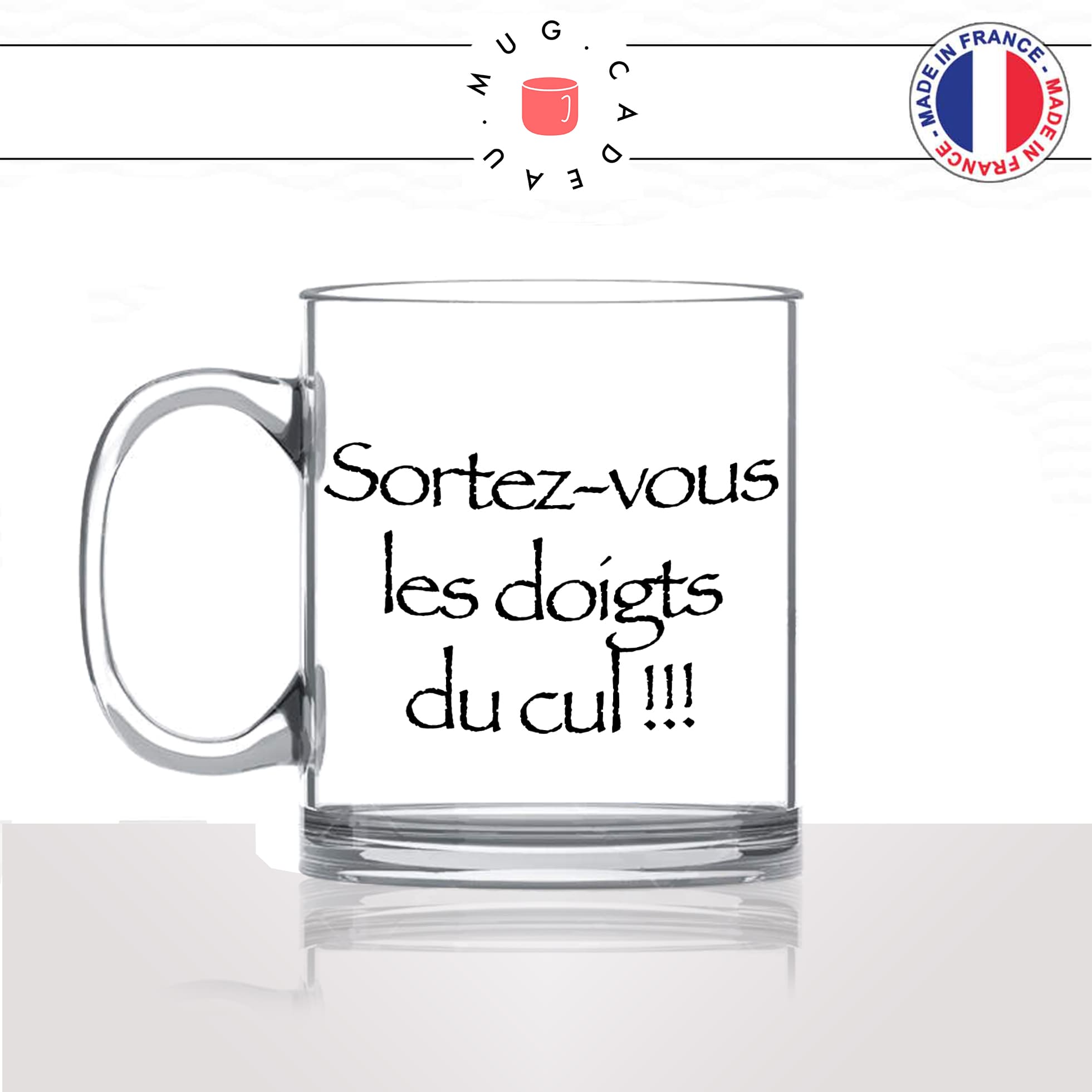 mug-tasse-en-verre-transparent-glass-série-francaise-culte-kaamelott-arthursortez-vous-les-doigts-du-cul-humour-idée-cadeau-fun-cool-café-thé
