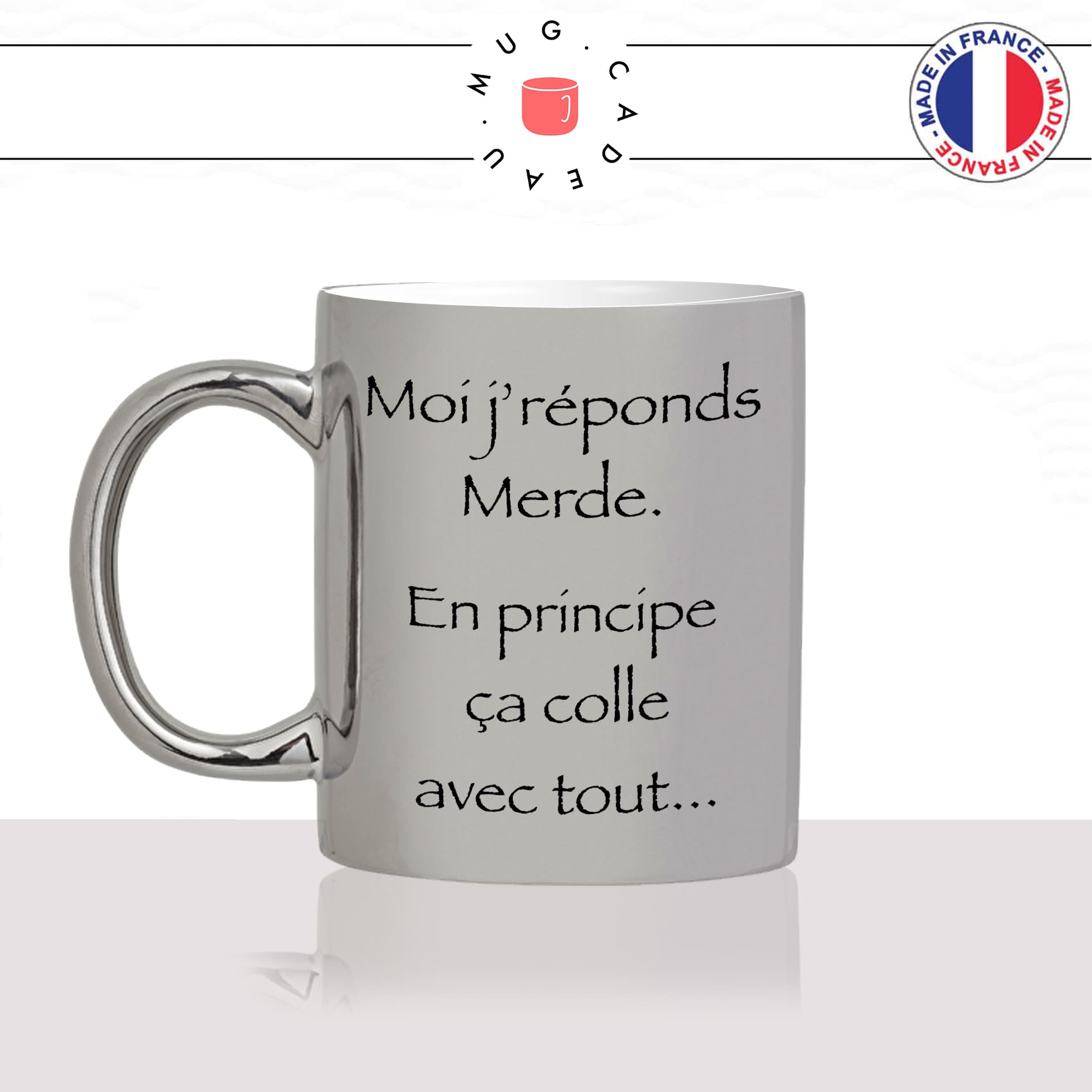 mug-tasse-argent-argenté-silver-série-francaise-kaamelott-arthur-moi-jrépond-merde-leodagan-humour-idée-cadeau-fun-cool-café-thé