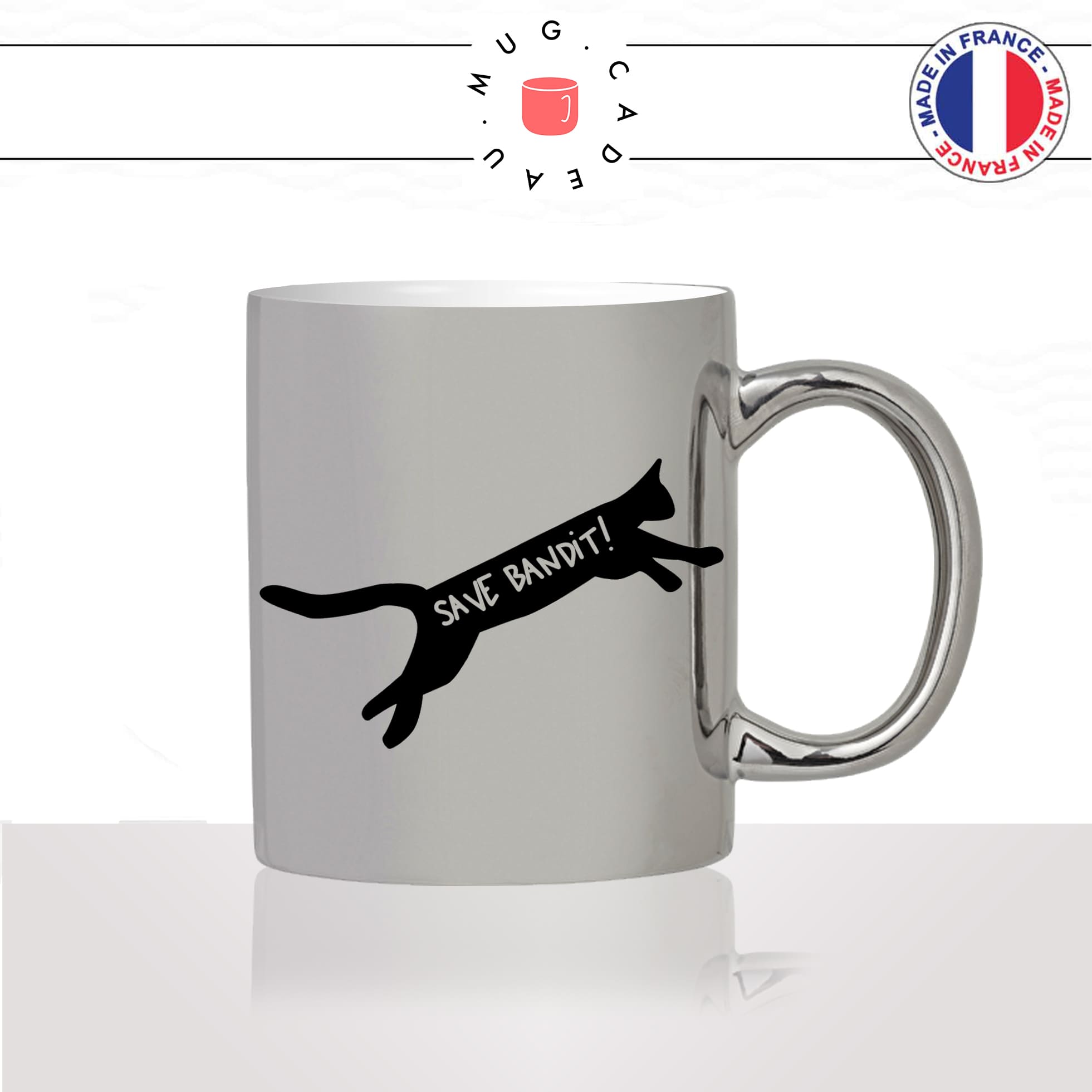 mug-tasse-argent-argenté-silver-série-the-office-chat-save-bandit-angela-humour-collegue-michael-scott-idée-cadeau-fun-cool-café-thé2