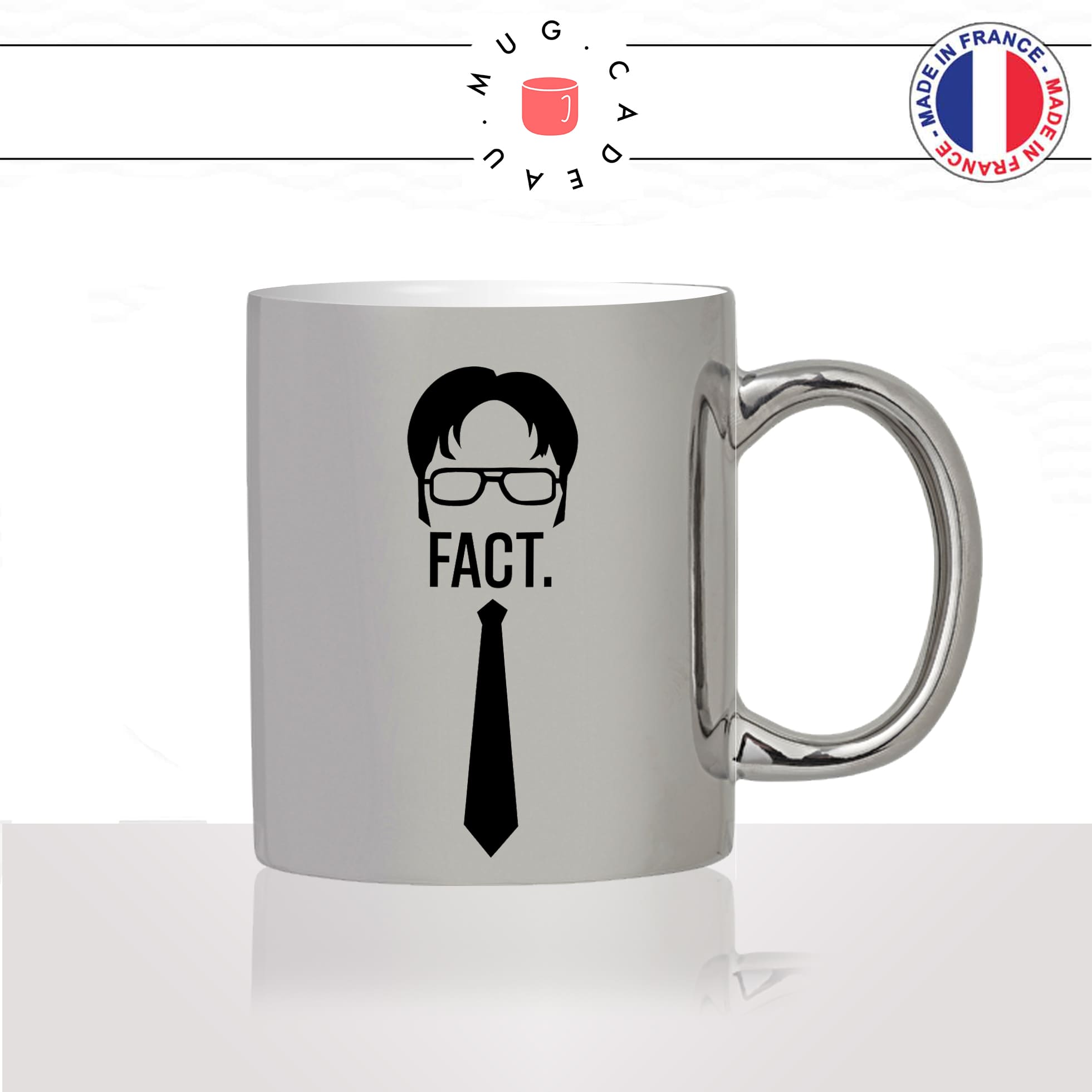mug-tasse-argent-argenté-silver-série-the-office-dwight-cravate-lunettes-schrute-fact-michael-scott-idée-cadeau-fun-cool-café-thé2