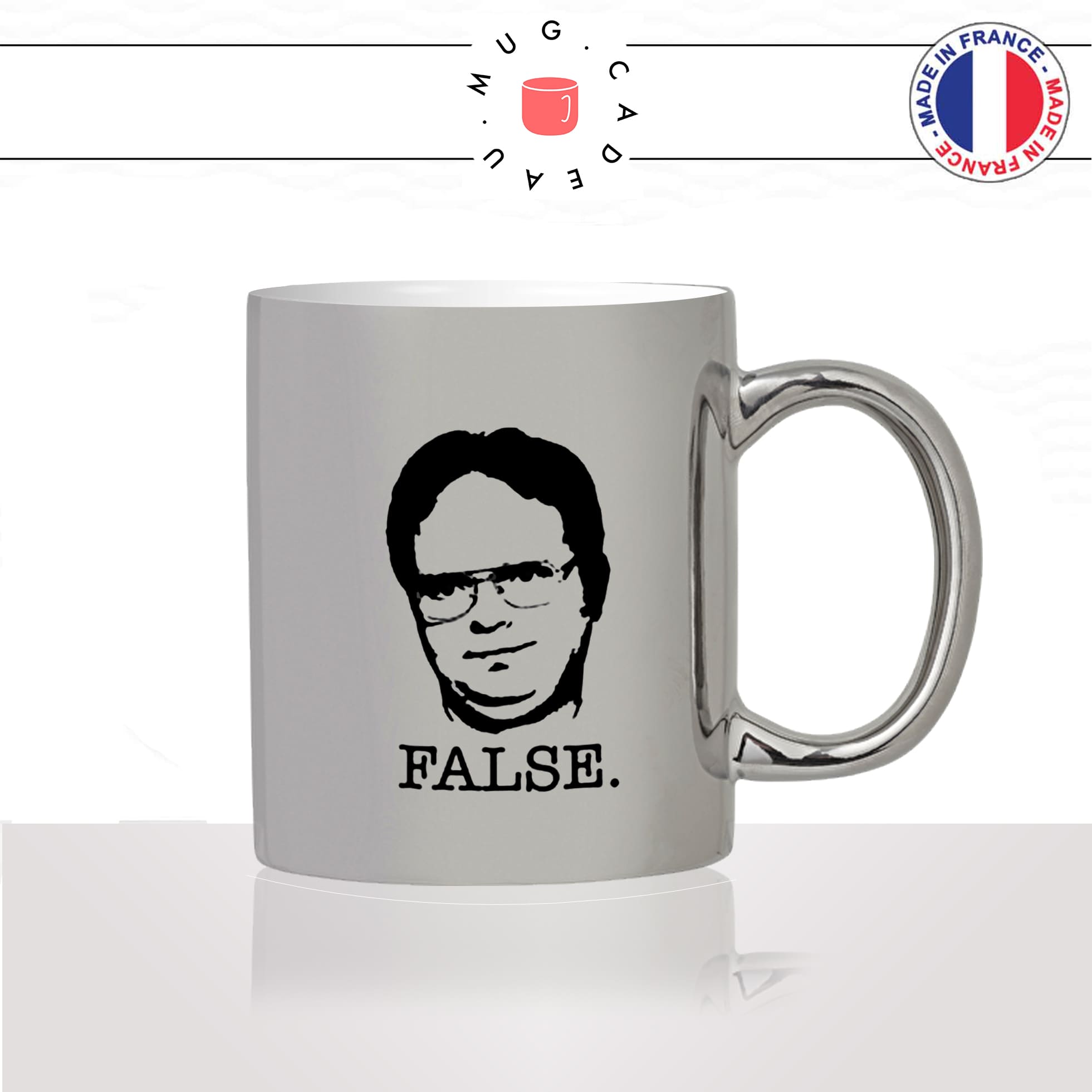 Mug False - Dwight Schrute - Série/The Office - Mug-Cadeau