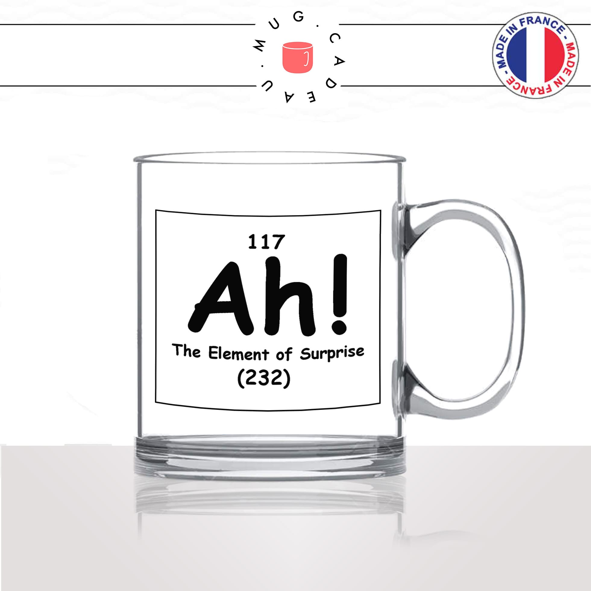 mug-tasse-en-verre-transparent-glass-geek-ah-the-element-of-surprise-humour-science-drole-original-idée-cadeau-fun-cool-café-thé2