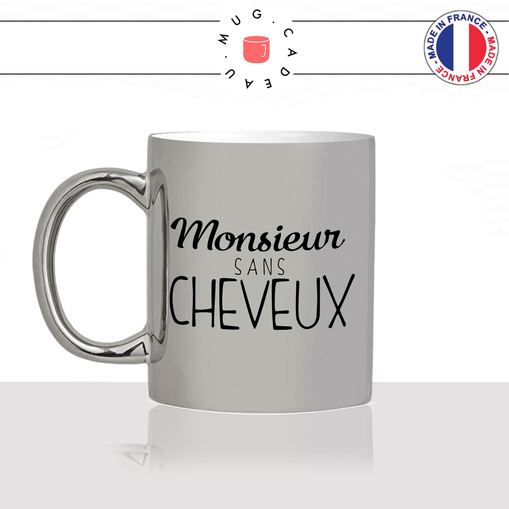 Mug Monsieur Sans Cheveux - Hommes - Mug-Cadeau