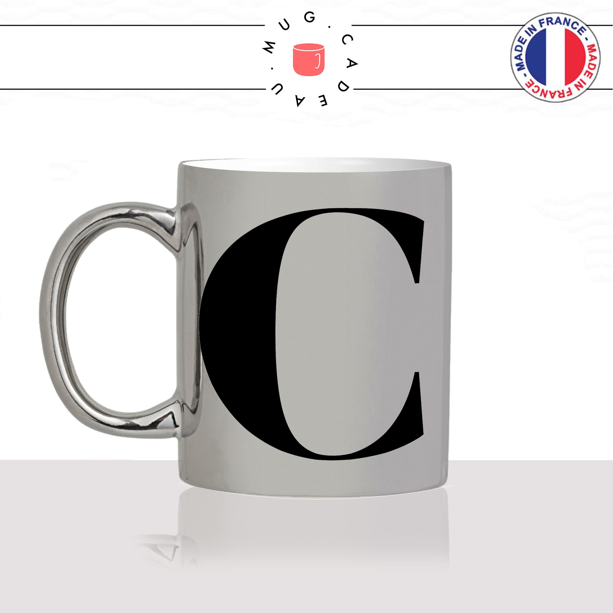 mug-tasse-argent-argenté-silver-initiale-C-corinne-clara-claire-cleo-chloé-camille-lettre-collegue-original-idée-cadeau-fun-cool-café-thé