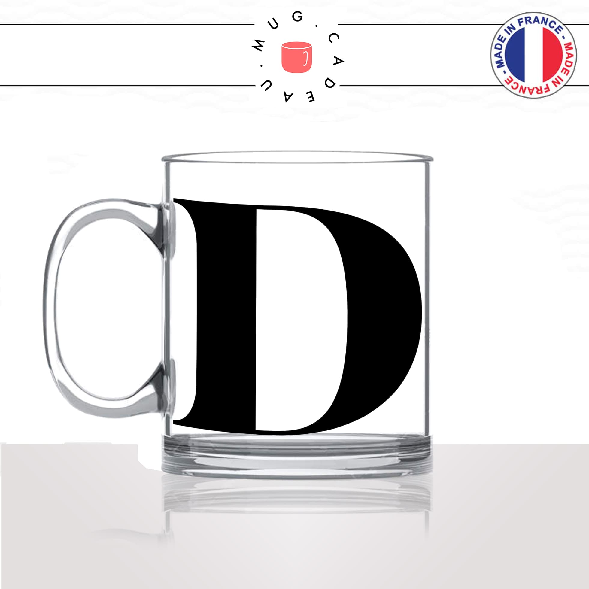 mug-tasse-en-verre-transparent-glass-initiale-D-dorine-dea-dylan-dydy-majuscule-lettre-collegue-original-idée-cadeau-fun-cool-café-thé