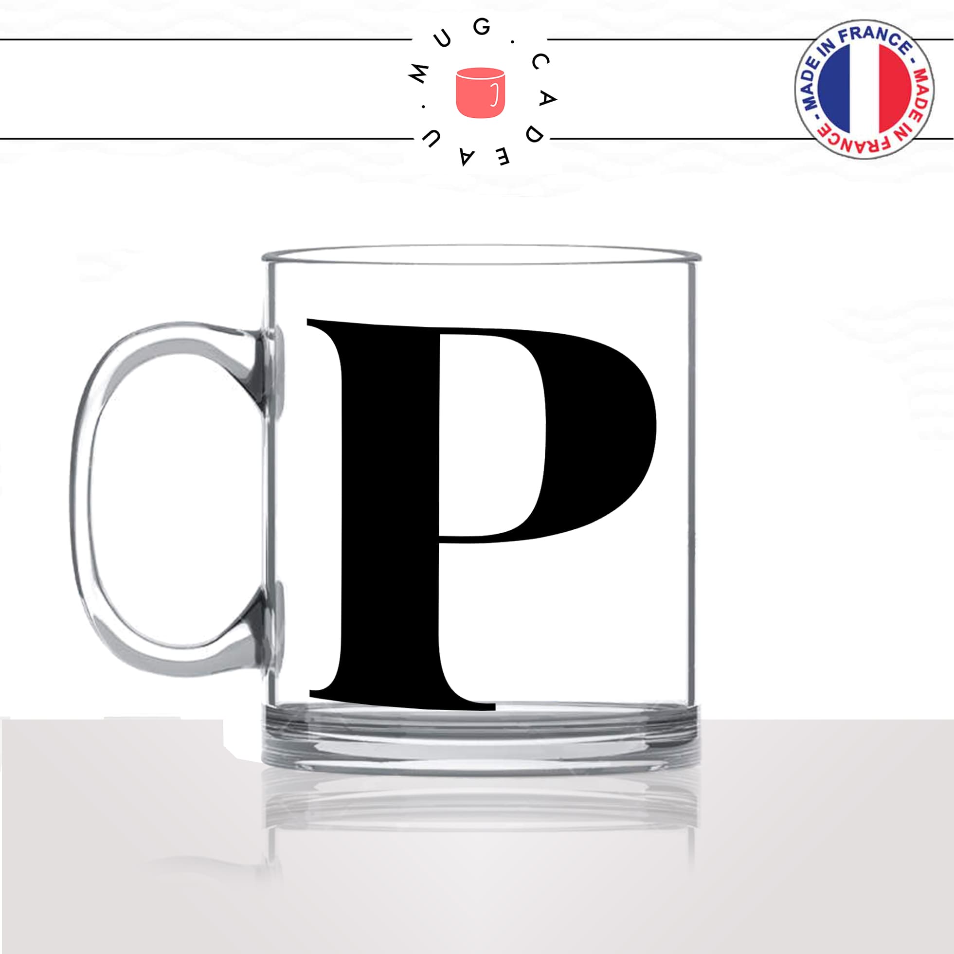 mug-tasse-en-verre-transparent-glass-initiale-P-patricia-pauline-pascale-pierre-paul-prenom-lettre-collegue-original-idée-cadeau-fun-cool-café-thé