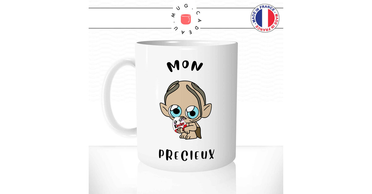 Mug Céramique Décor Kinder - Made In France - Neuf Avec Motif Enfantin