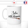 mug-tasse-blanche-prenom-personnalisable-personnalisé-petit-chasseur-carabine-fusil-enfant-chasse-mignon-idée-cadeau-originale
