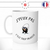 mug-tasse-je-peux-pas-c'est-trop-injuste-calimero-dessin-animé-humour-fun-café-thé-idée-cadeau-originale-personnalisée