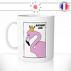 mug-tasse-ref5-flamant-rose-carré-dessin-animal-birthday-girl-couronne-anniversaire-cafe-the-mugs-tasses-personnalise-anse-gauche